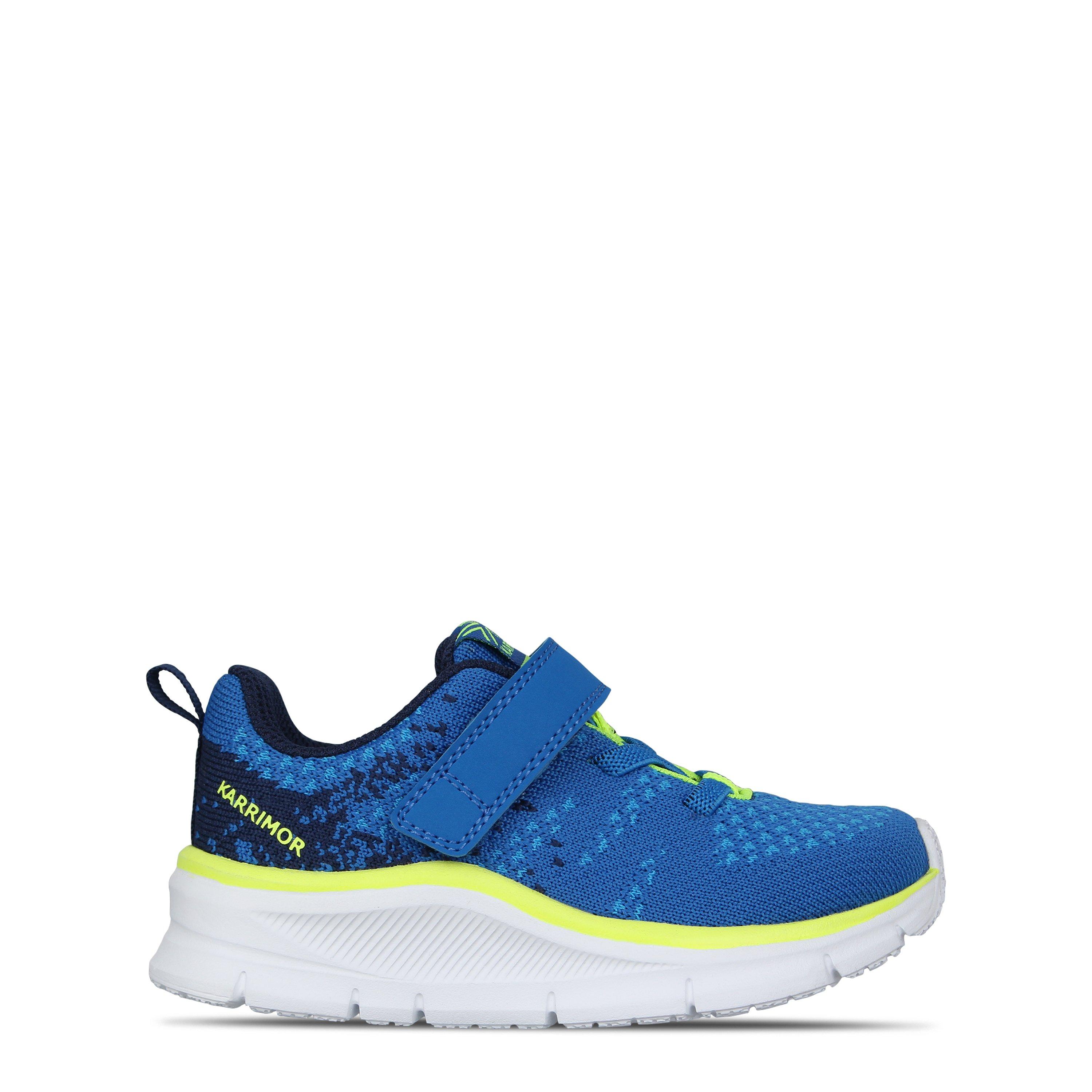 Karrimor  Duma 6 Running Shoes Infants Boy - Blue/Lime - C8 (26)