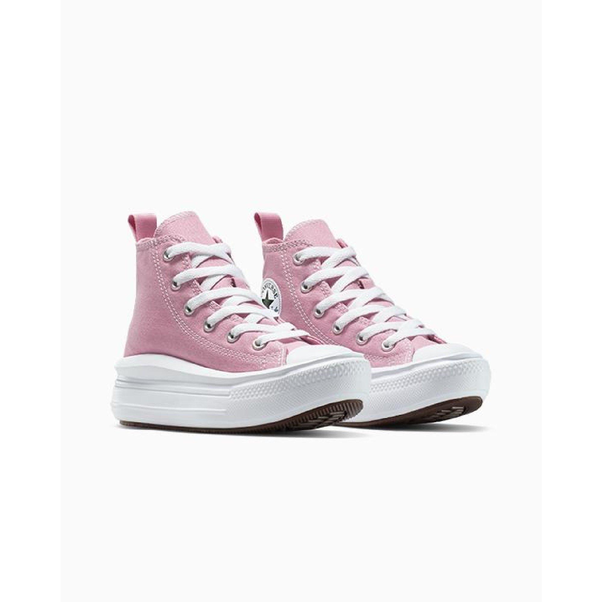 685-Cliffside - Converse - Kids' Chuck Taylor All Star Mov Canvas High-Top Trainers - 3
