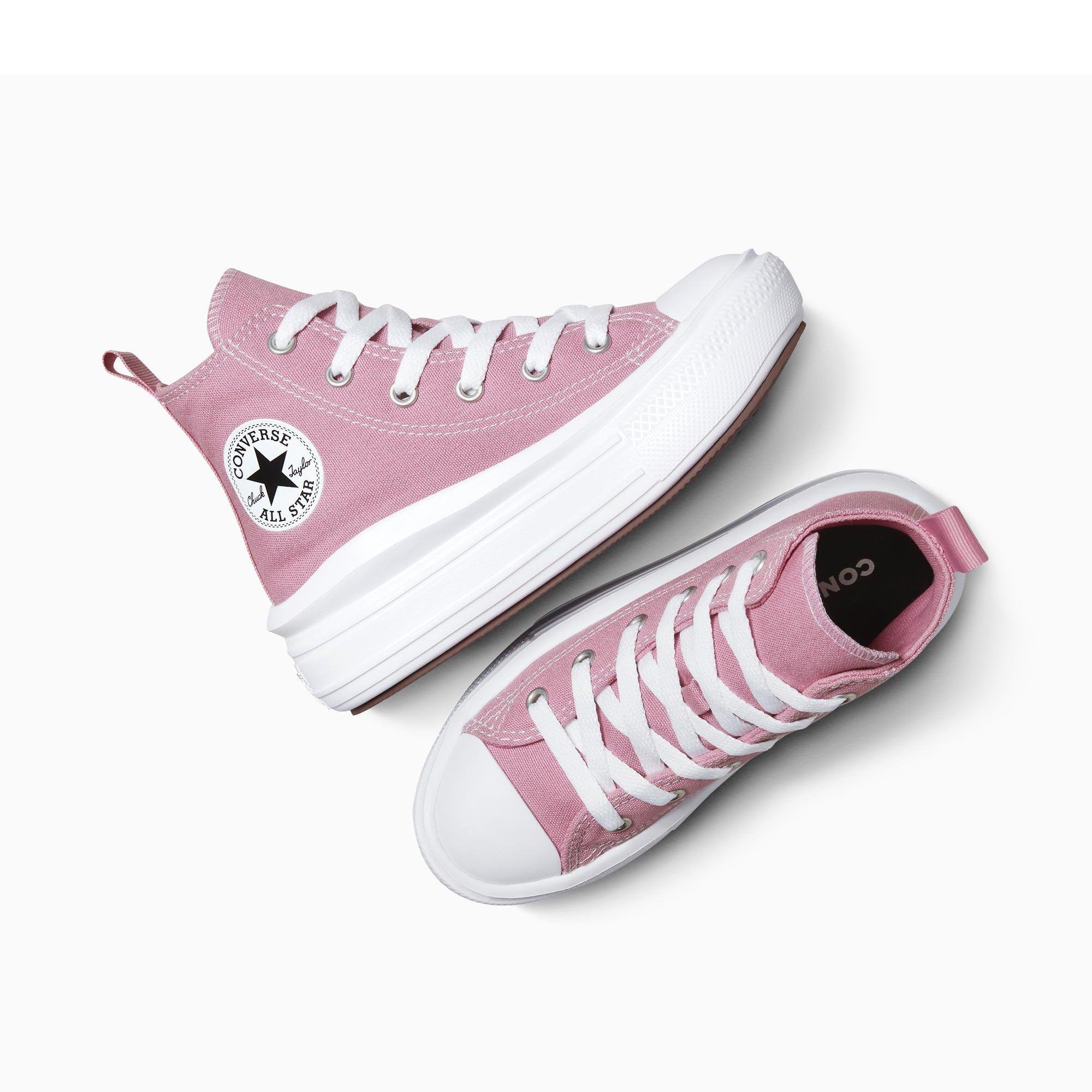 685-Cliffside - Converse - Kids' Chuck Taylor All Star Mov Canvas High-Top Trainers - 4
