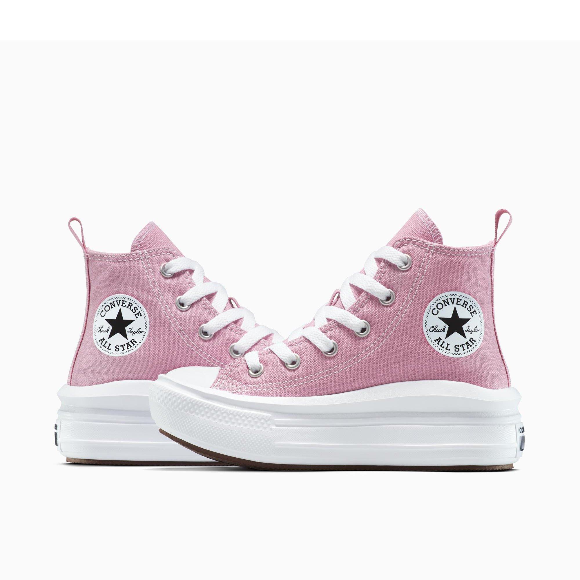 685-Cliffside - Converse - Kids' Chuck Taylor All Star Mov Canvas High-Top Trainers - 5