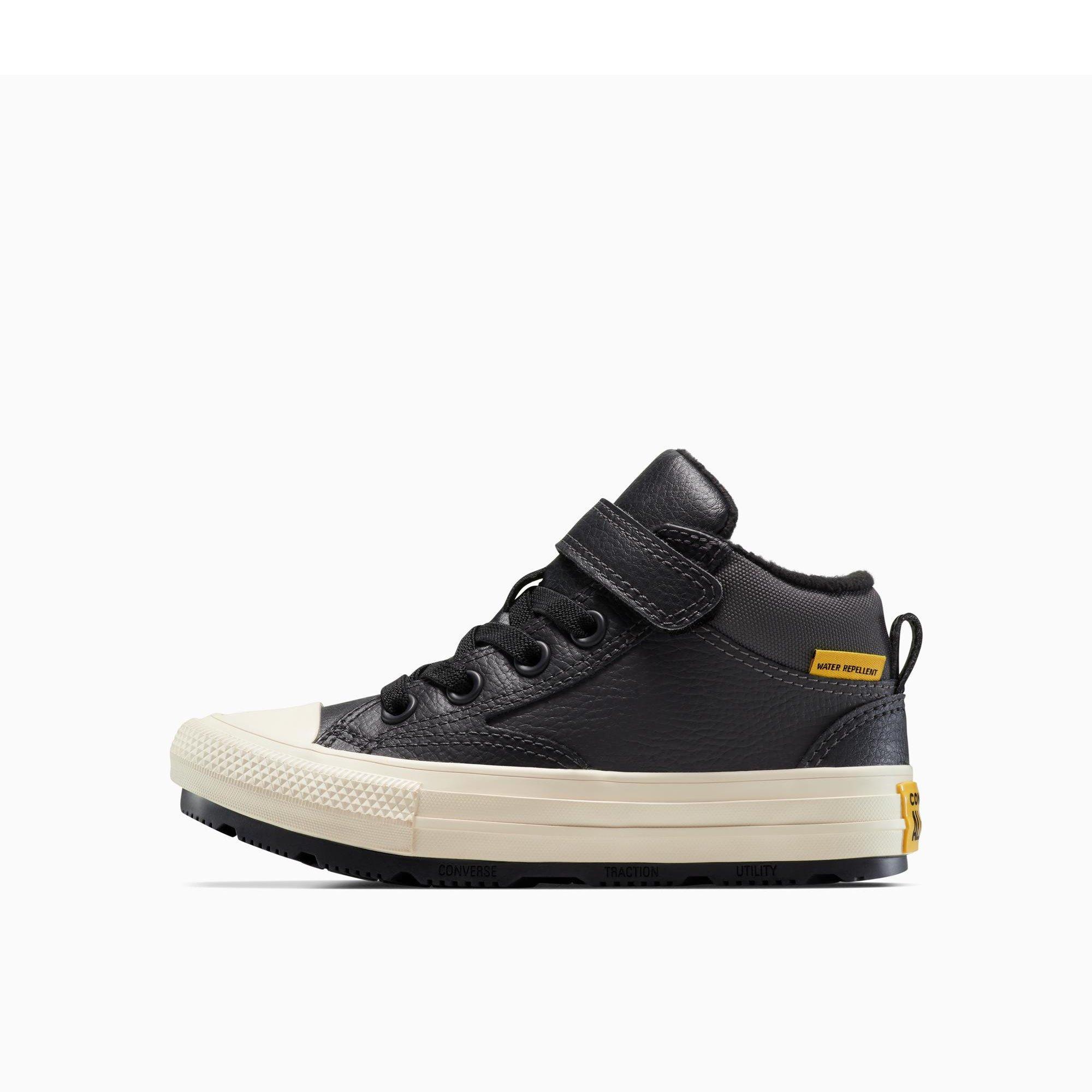 010-Dark Matt - Converse - Kids' Chuck Taylor All Star Mal Canvas High-Top Trainers - 2