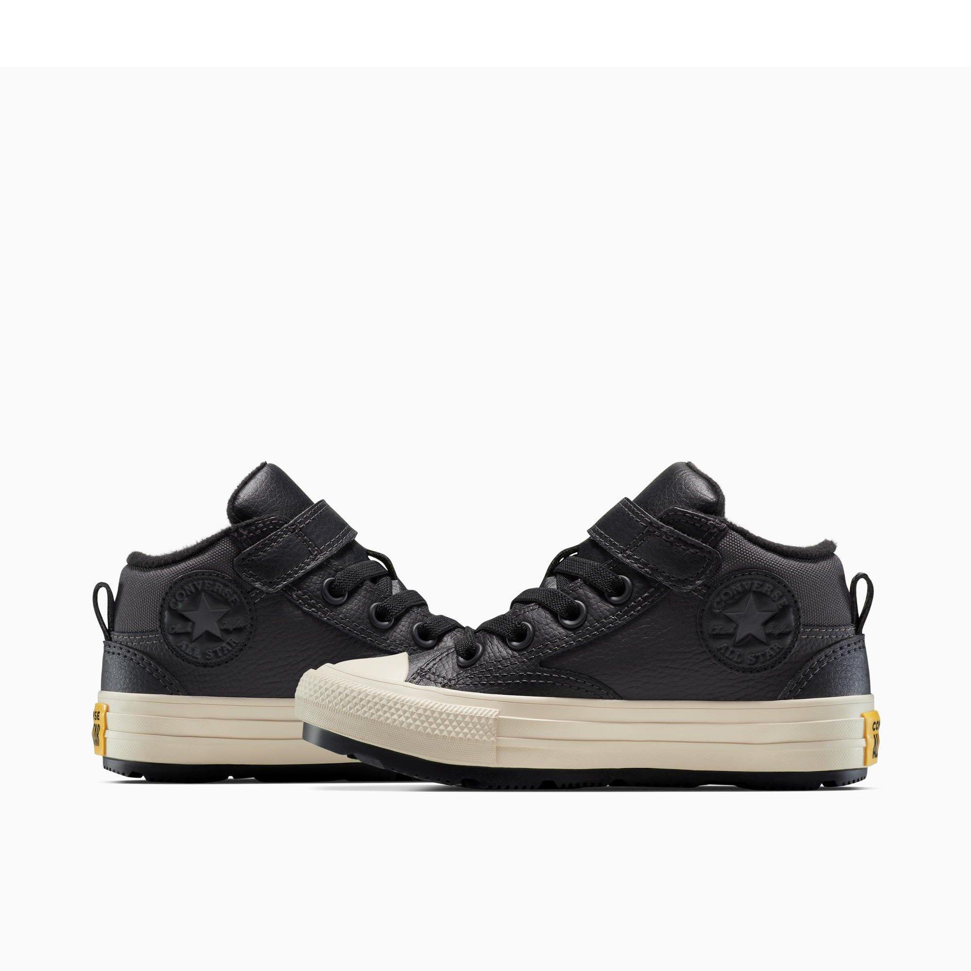 010-Dark Matt - Converse - Kids' Chuck Taylor All Star Mal Canvas High-Top Trainers - 4