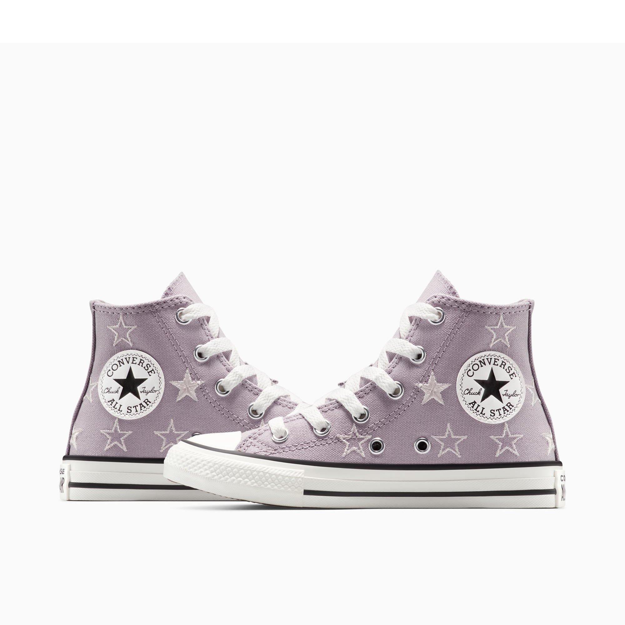533-Frozen Th - Converse - Unisex Kids' Chuck Taylor All Star Sta Canvas High-Top Trainers - 5