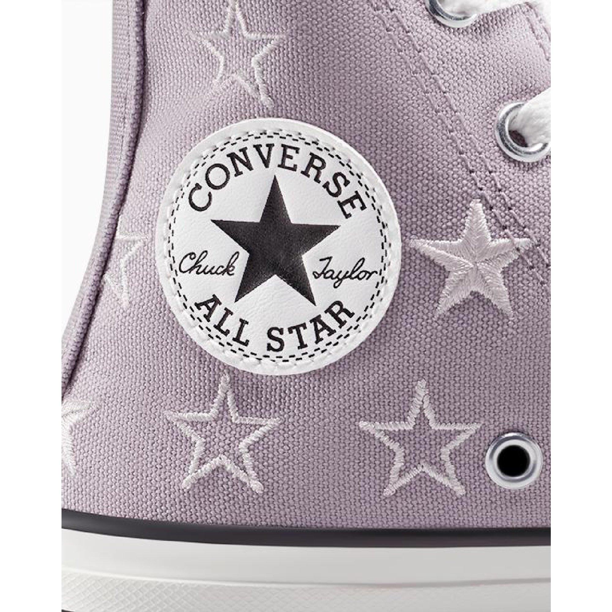533-Frozen Th - Converse - Unisex Kids' Chuck Taylor All Star Sta Canvas High-Top Trainers - 6