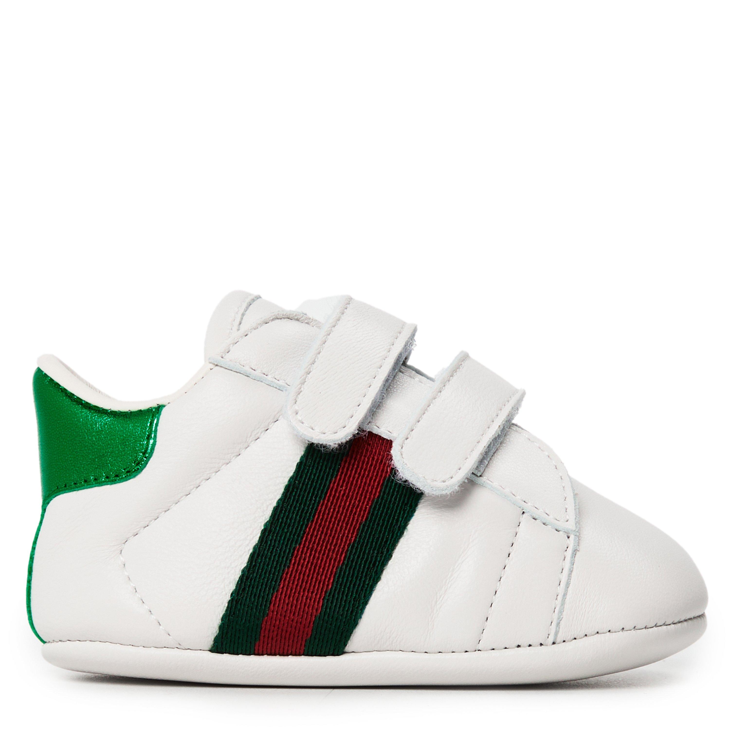 White 9070 - Gucci - Gucci Crib Shoes Bb64 - 1