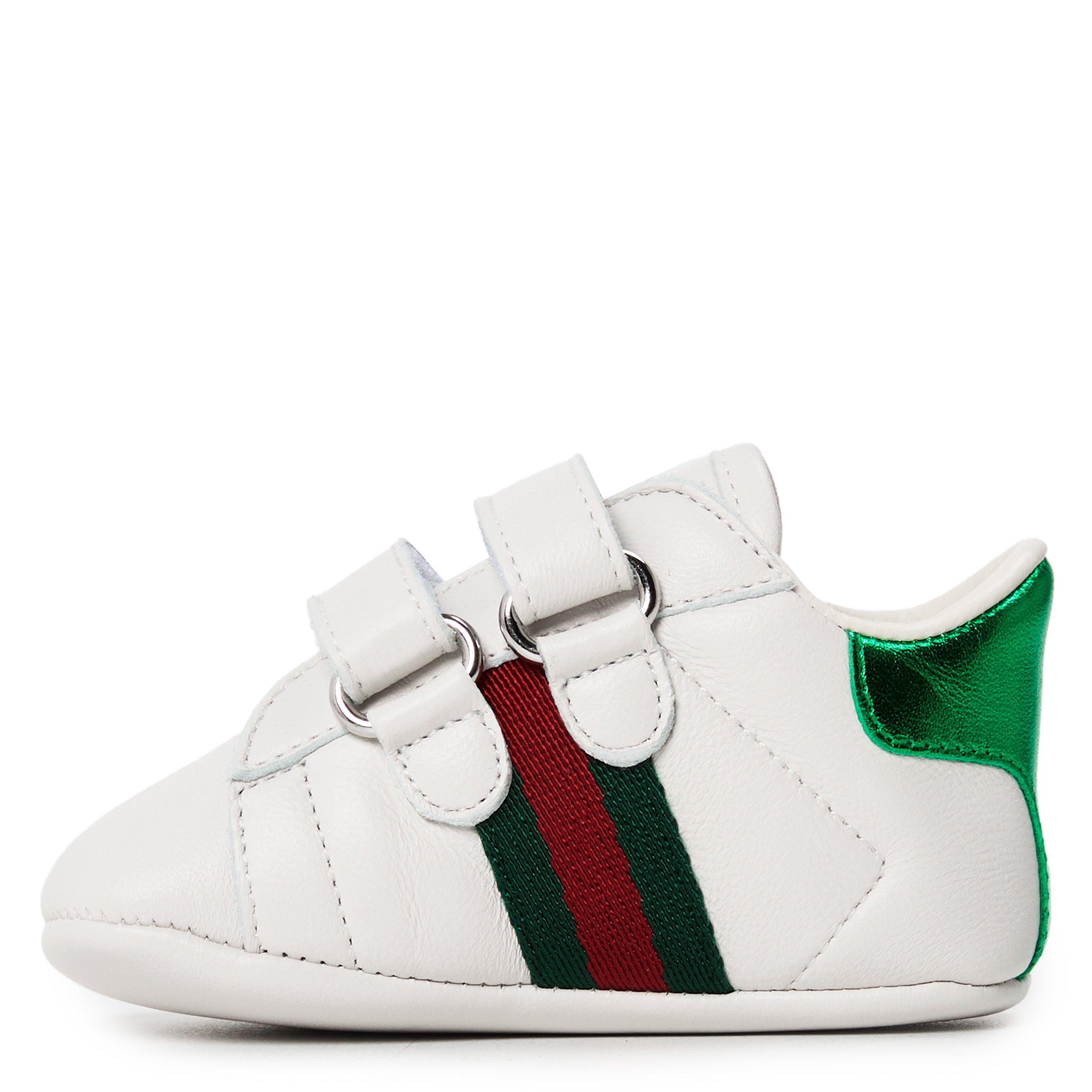 White 9070 - Gucci - Gucci Crib Shoes Bb64 - 2