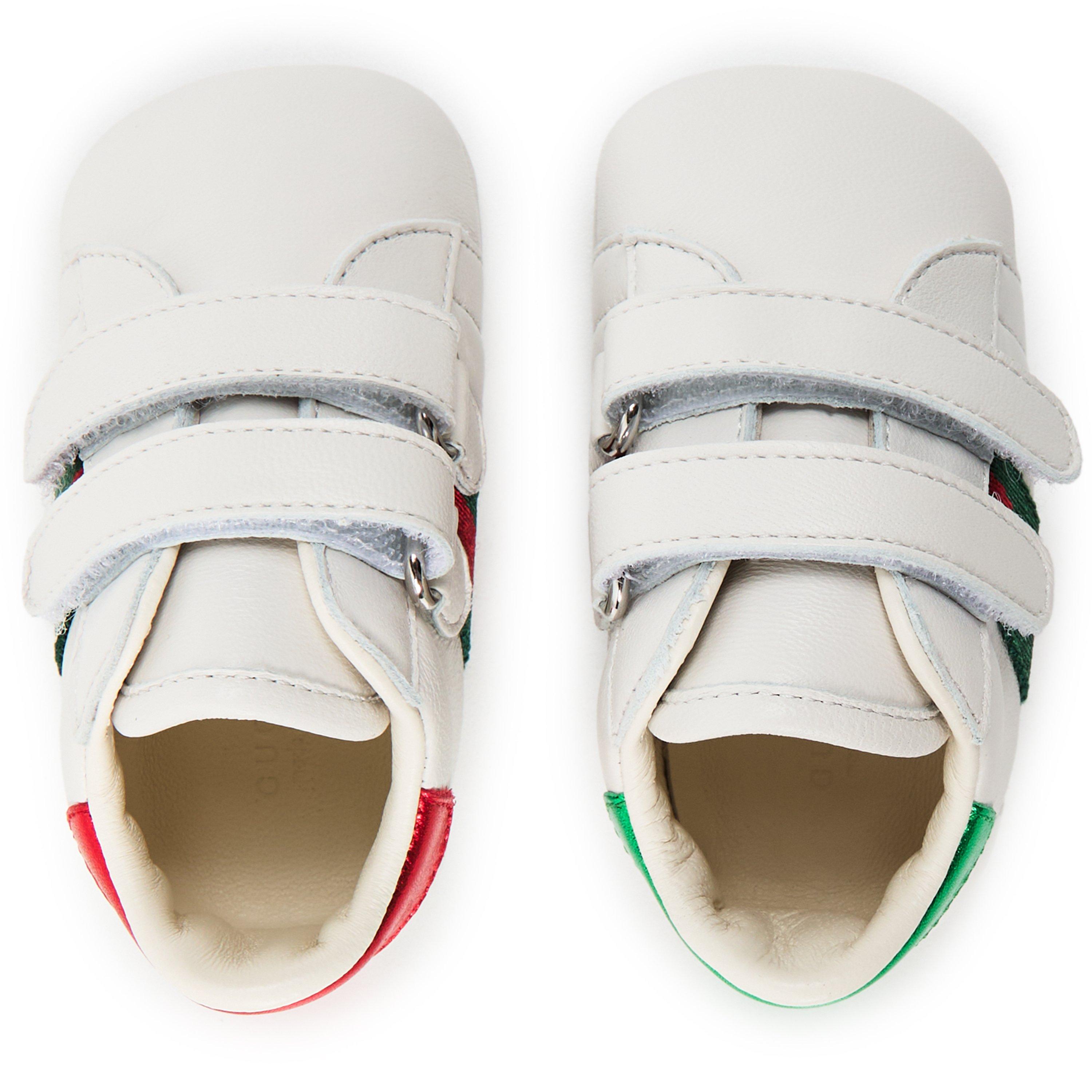 White 9070 - Gucci - Gucci Crib Shoes Bb64 - 4