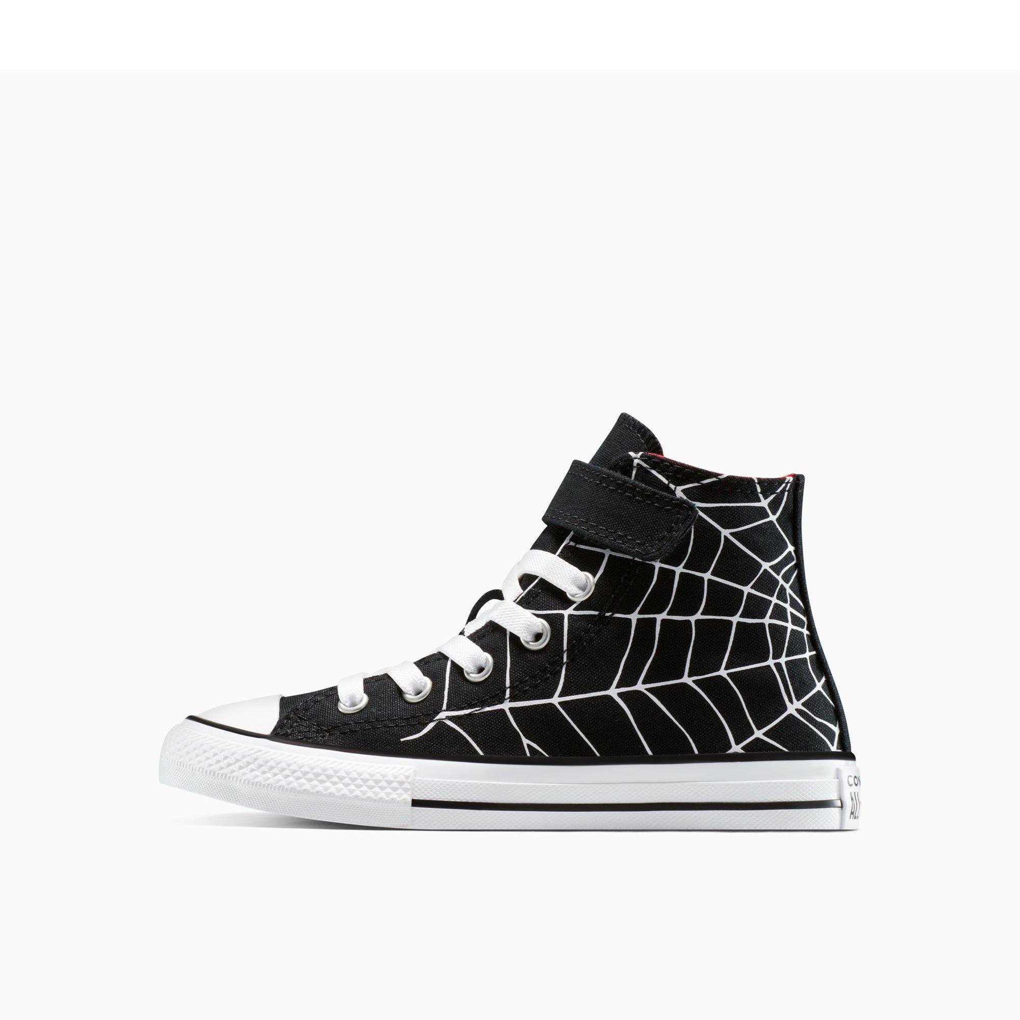 001-Black/Whi - Converse - Kids' Chuck Taylor All Star Spi Canvas High-Top Trainers - 2