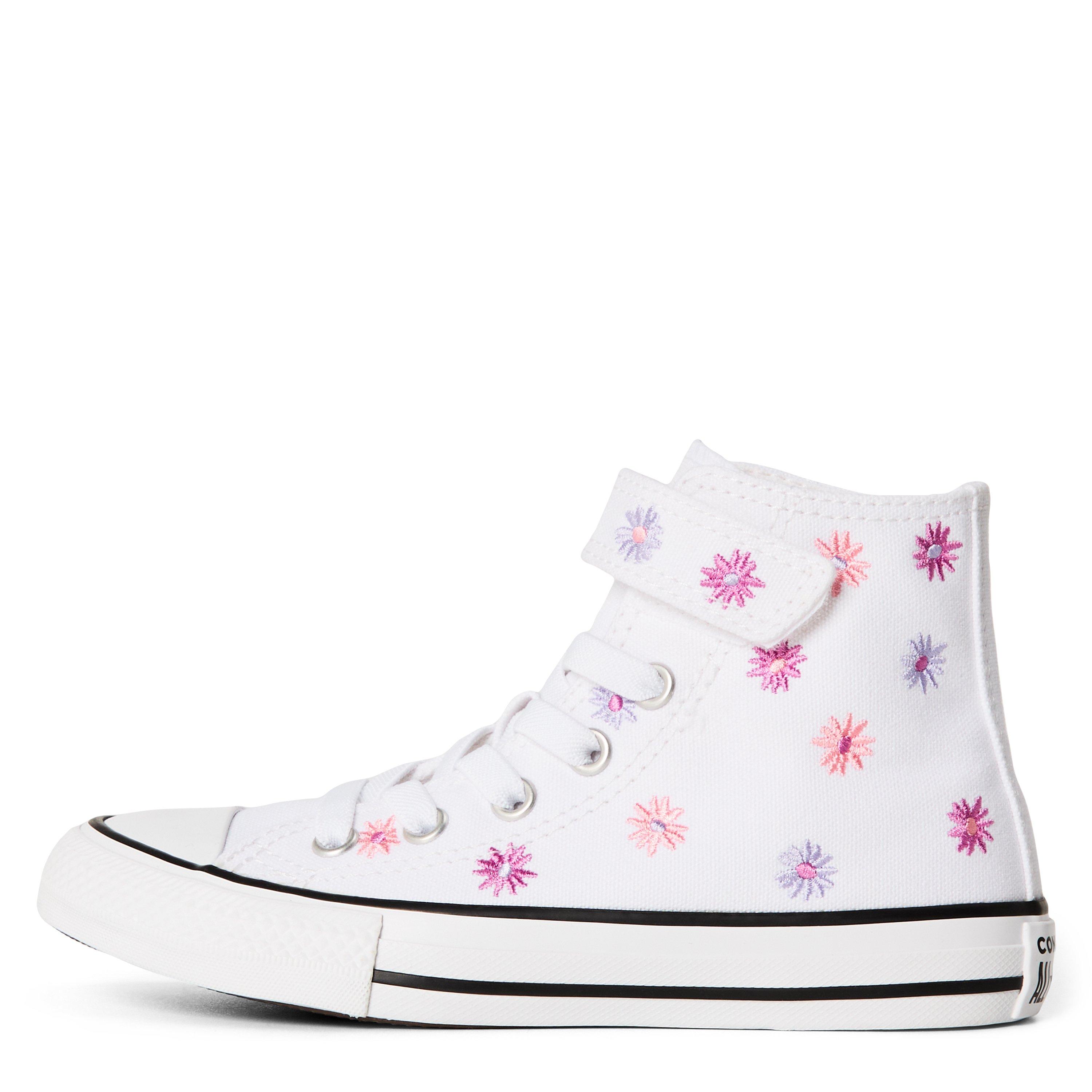 102-White/Lt - Converse - Kids' Chuck Taylor All Star Canvas High-Top Trainers - 2