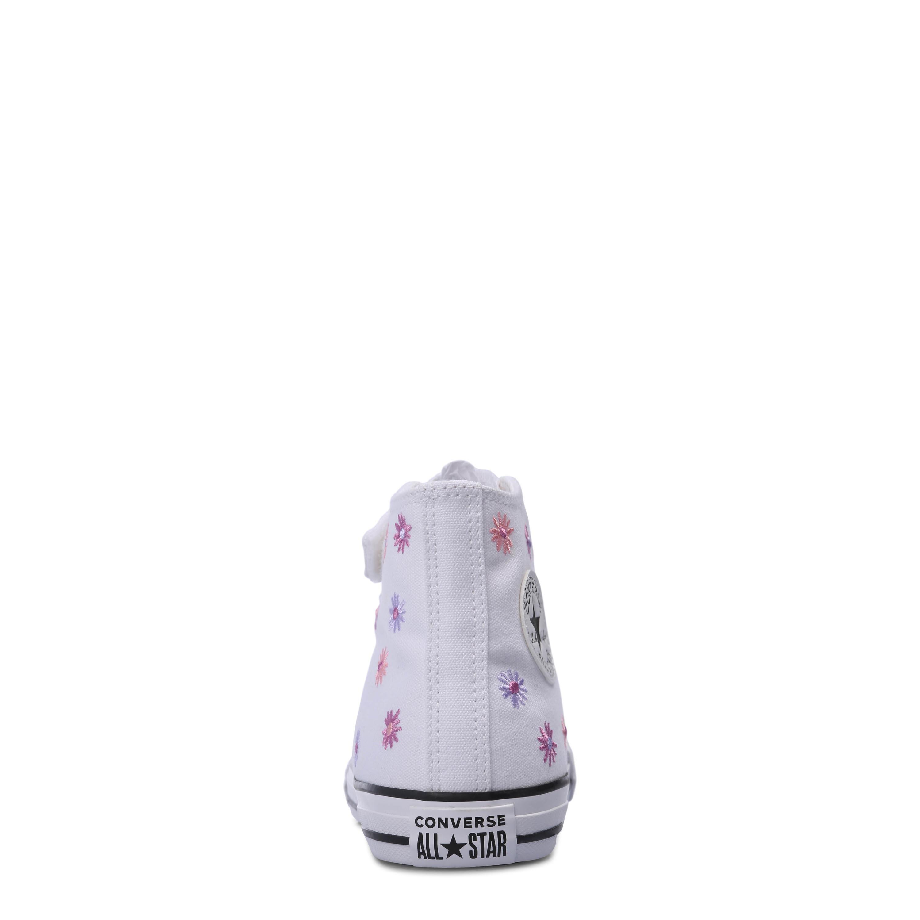 102-White/Lt - Converse - Kids' Chuck Taylor All Star Canvas High-Top Trainers - 4