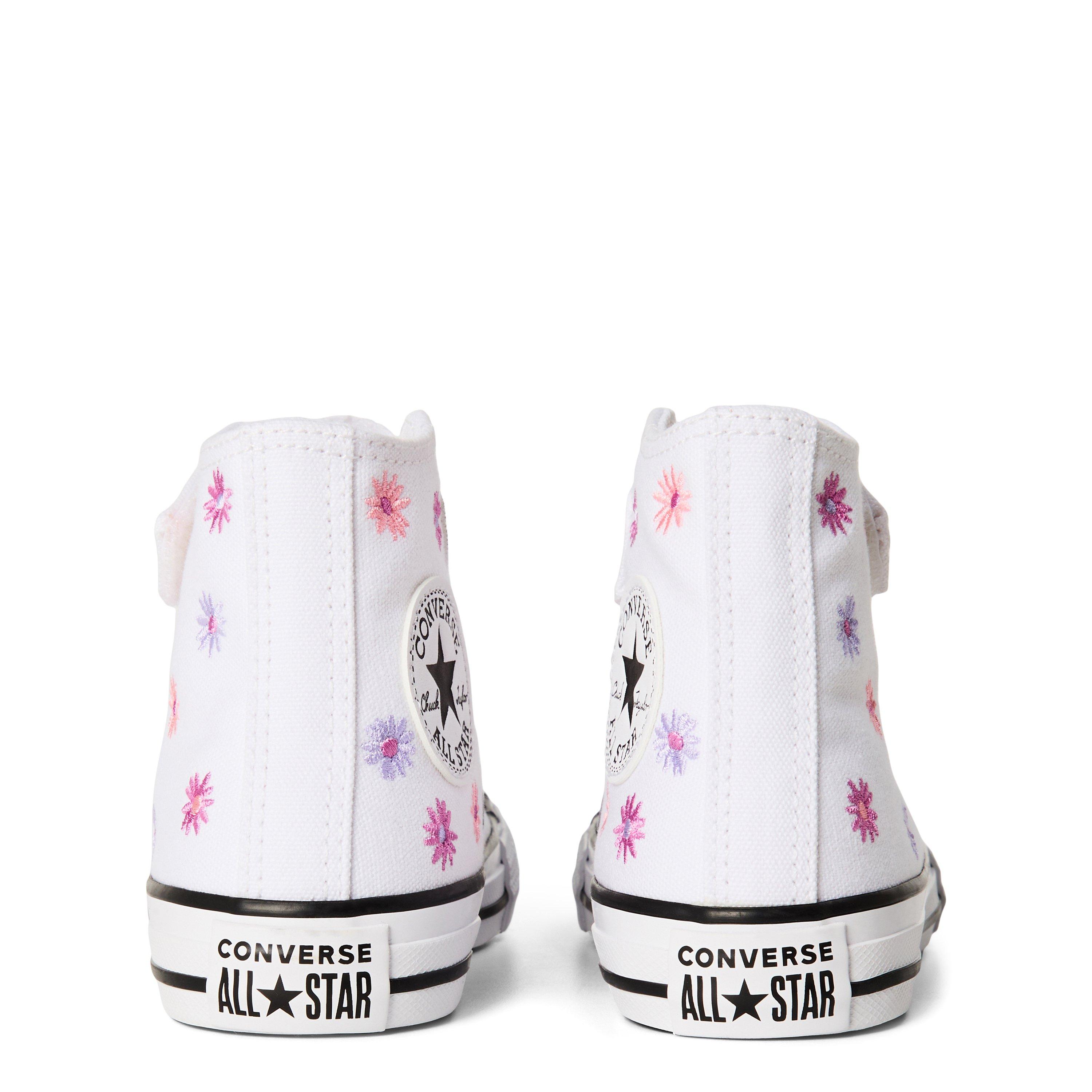102-White/Lt - Converse - Kids' Chuck Taylor All Star Canvas High-Top Trainers - 5