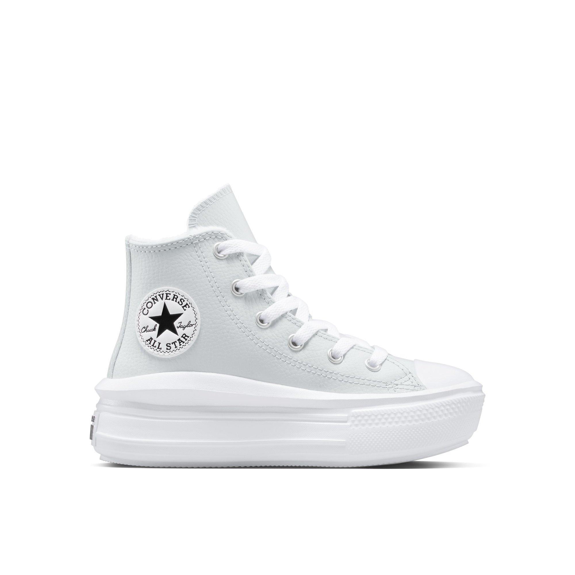 451-Just Chil - Converse - Kids' Chuck Taylor All Star Mov Canvas High-Top Trainers - 1