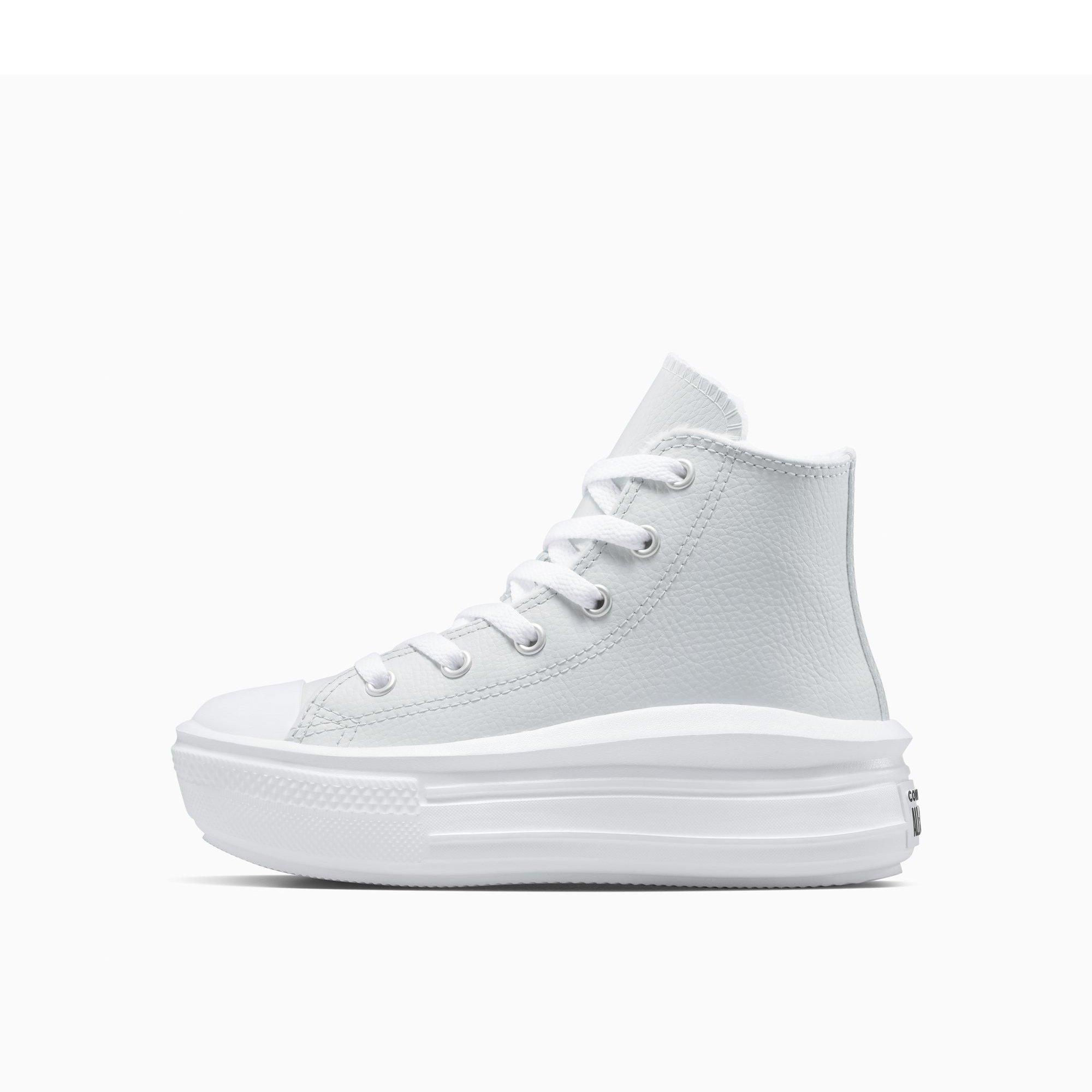 451-Just Chil - Converse - Kids' Chuck Taylor All Star Mov Canvas High-Top Trainers - 2