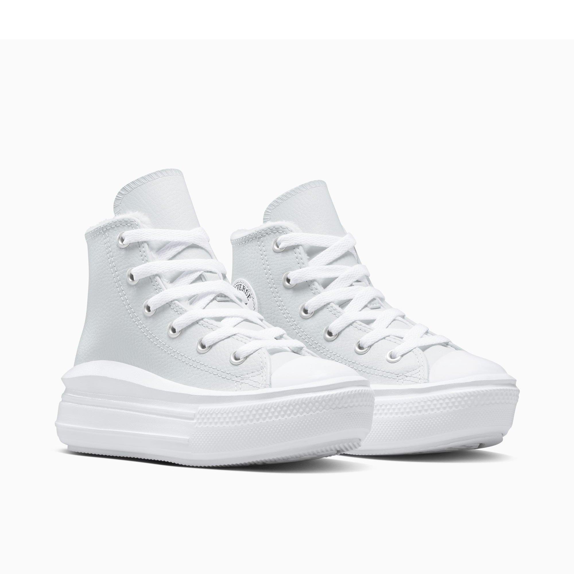 451-Just Chil - Converse - Kids' Chuck Taylor All Star Mov Canvas High-Top Trainers - 3