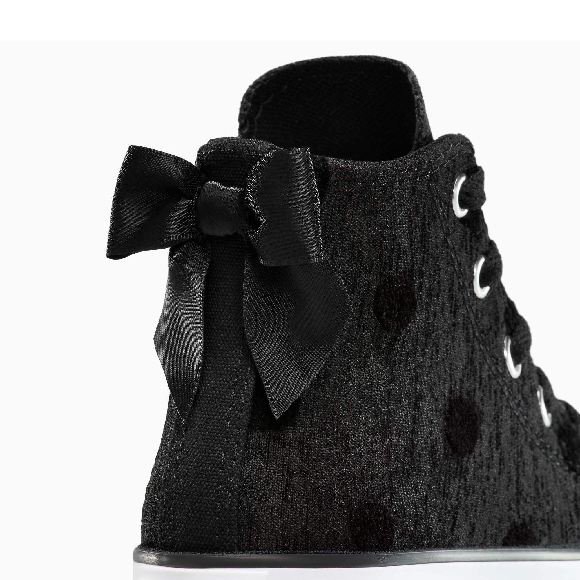 001-Black/Whi - Converse - Unisex Kids' Chuck Taylor All Star Lif Canvas High-Top Trainers - 6