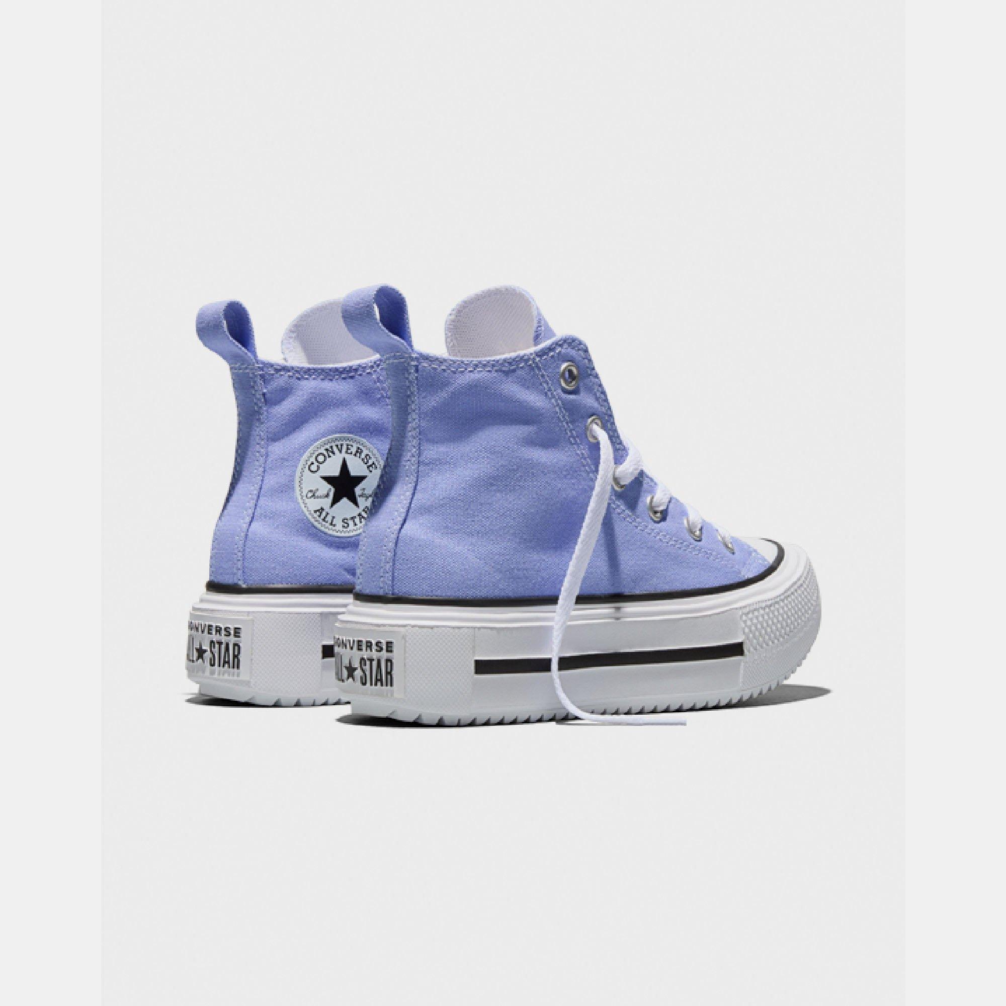 525-Very Peri - Converse - Unisex Kids' Chuck Taylor All Star Lif Canvas Trainers - 2