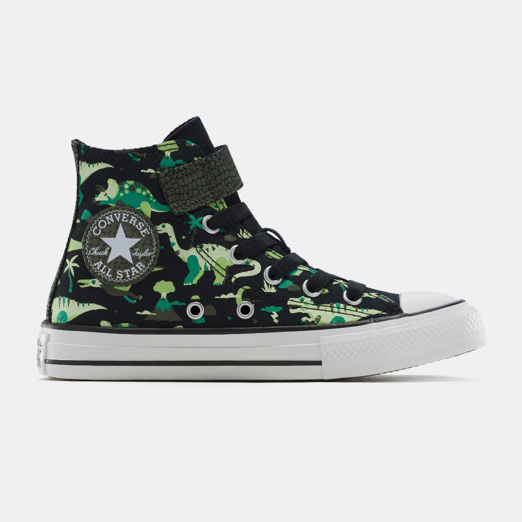 001-Black/Whi - Converse - Kids' Chuck Taylor All Star Eas Canvas High-Top Trainers - 1