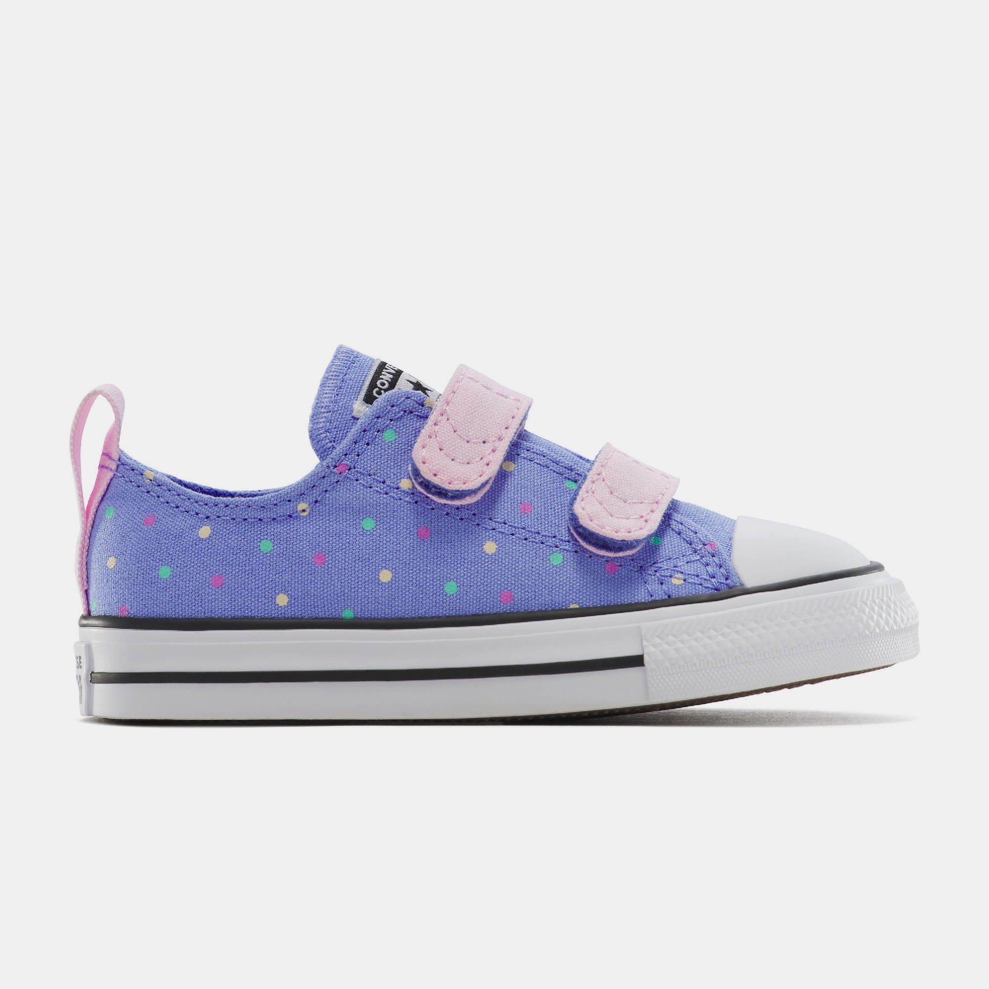 525-Very Peri - Converse - Unisex Kids' Chuck Taylor All Star Bea Canvas Trainers - 1