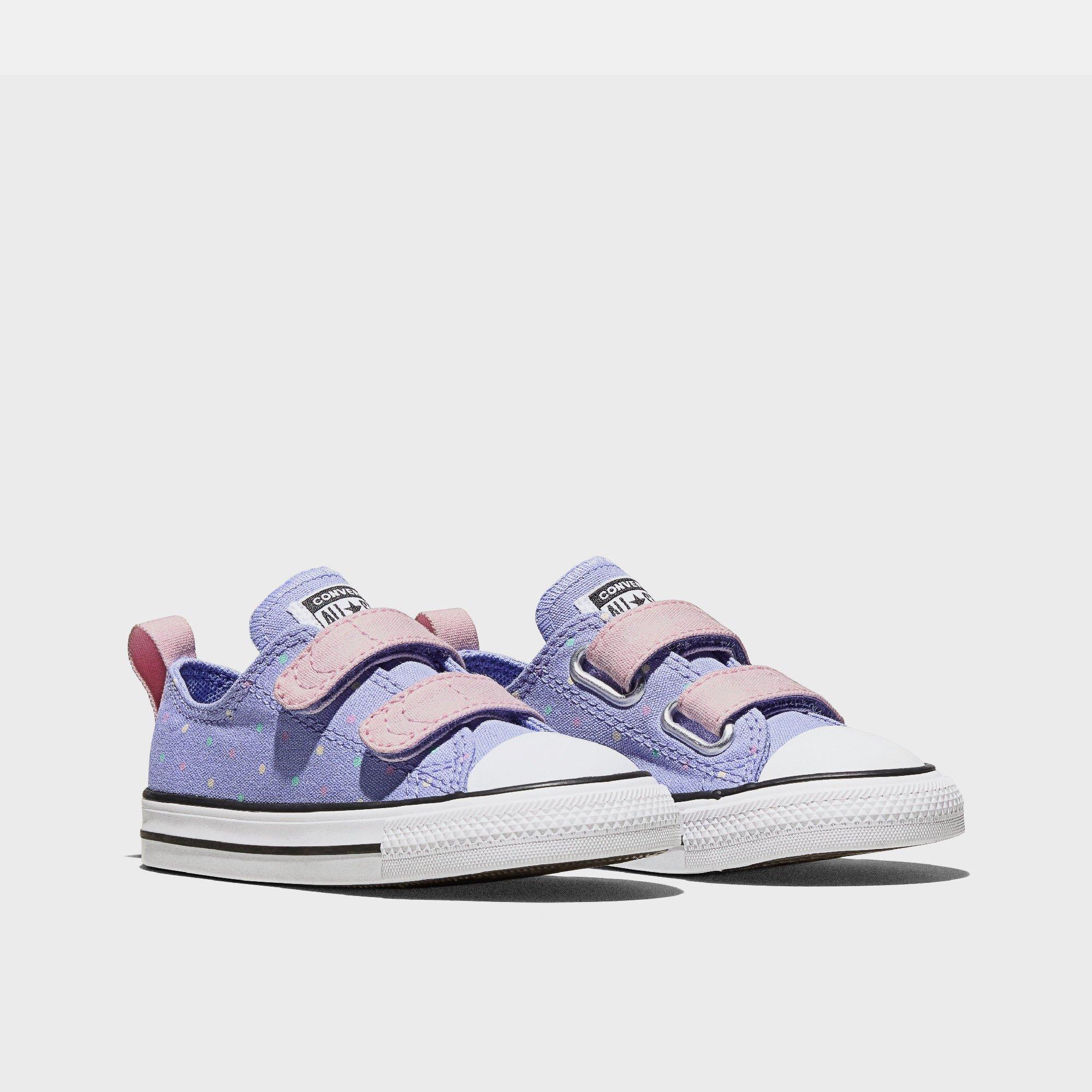 525-Very Peri - Converse - Unisex Kids' Chuck Taylor All Star Bea Canvas Trainers - 2