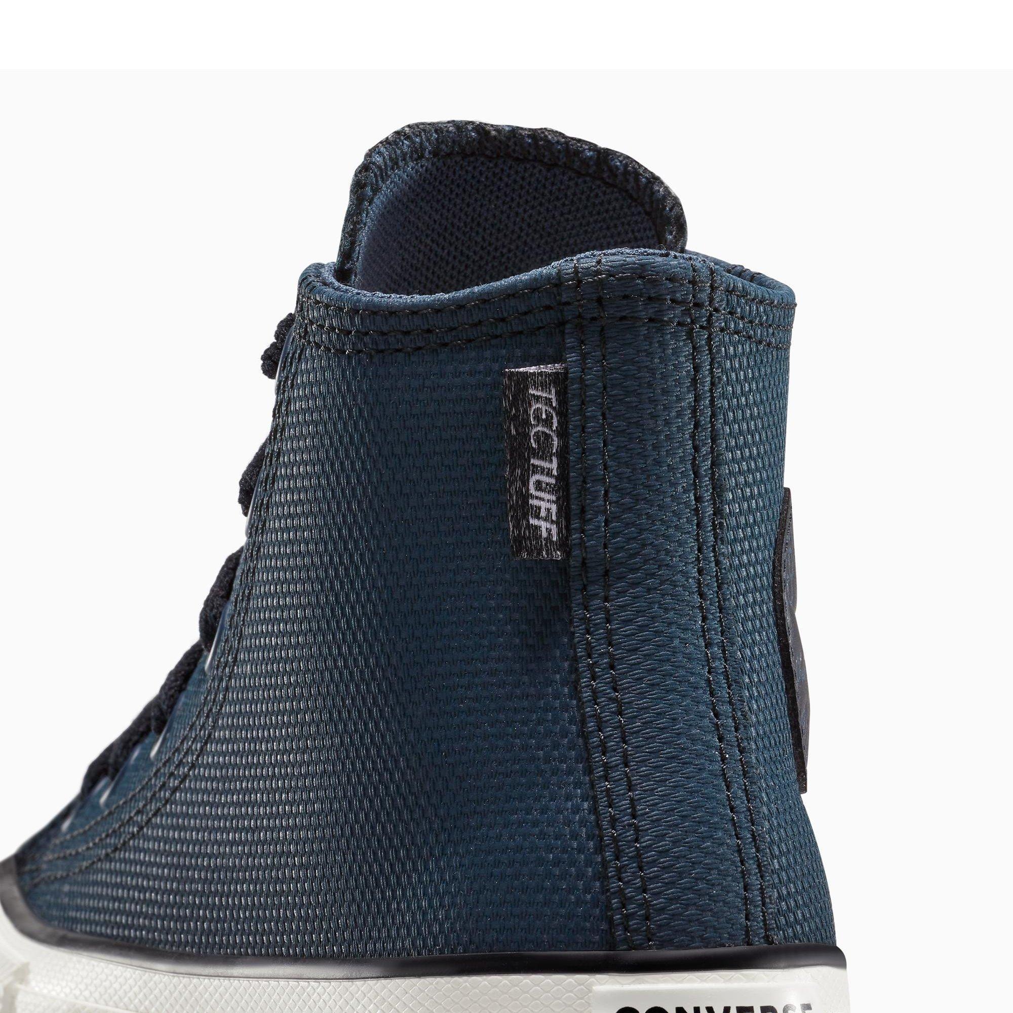 410-Navy/Blac - Converse - Unisex Kids' Chuck Taylor All Star Dur Canvas High-Top Trainers - 7