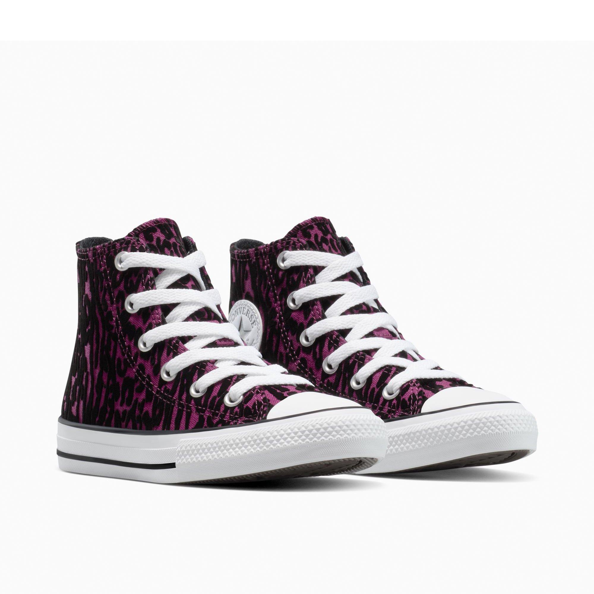 592-Frozen Ac - Converse - Unisex Kids' Chuck Taylor All Star Canvas High-Top Trainers - 3
