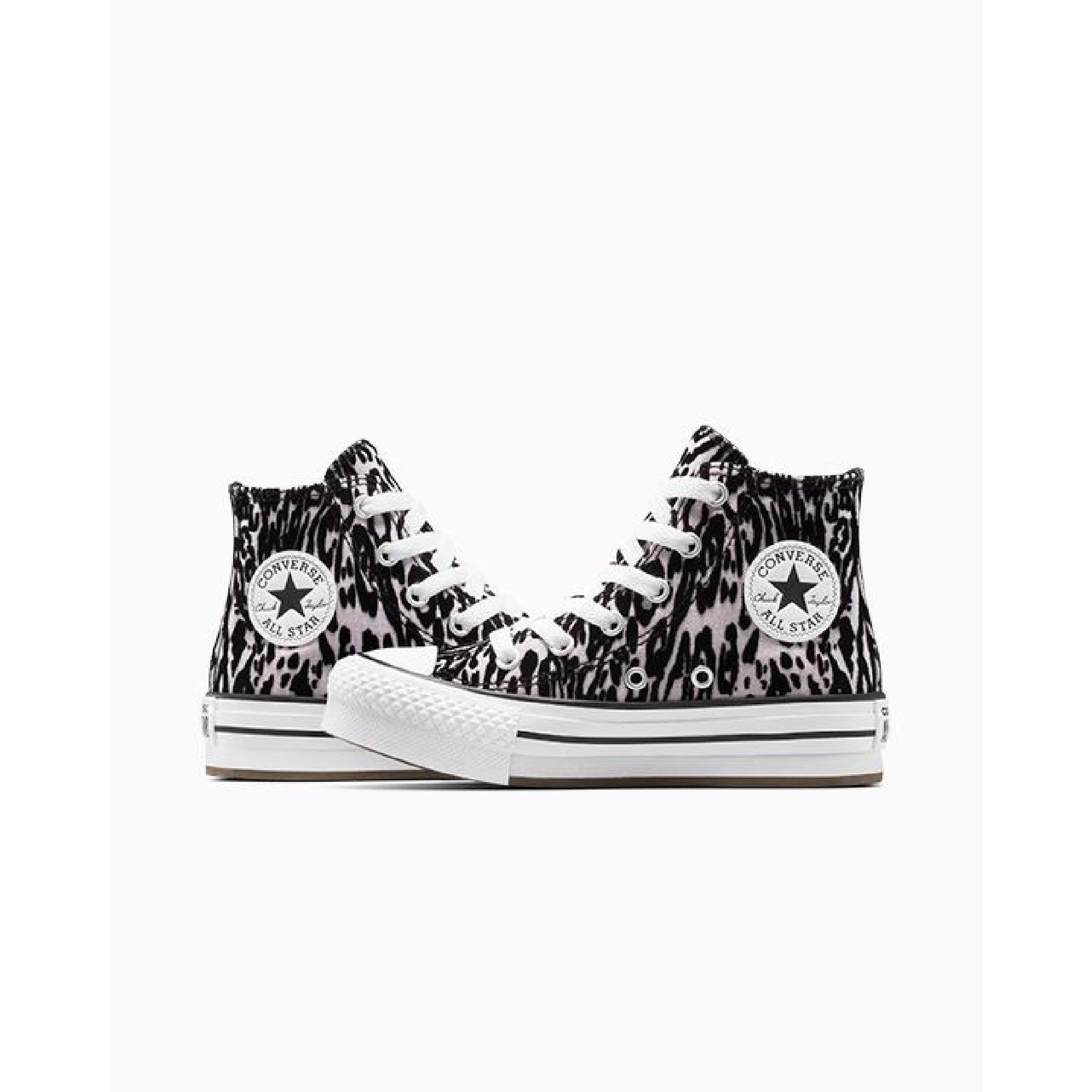 533-Frozen Th - Converse - Kids' Chuck Taylor All Star Eva Canvas High-Top Trainers - 4