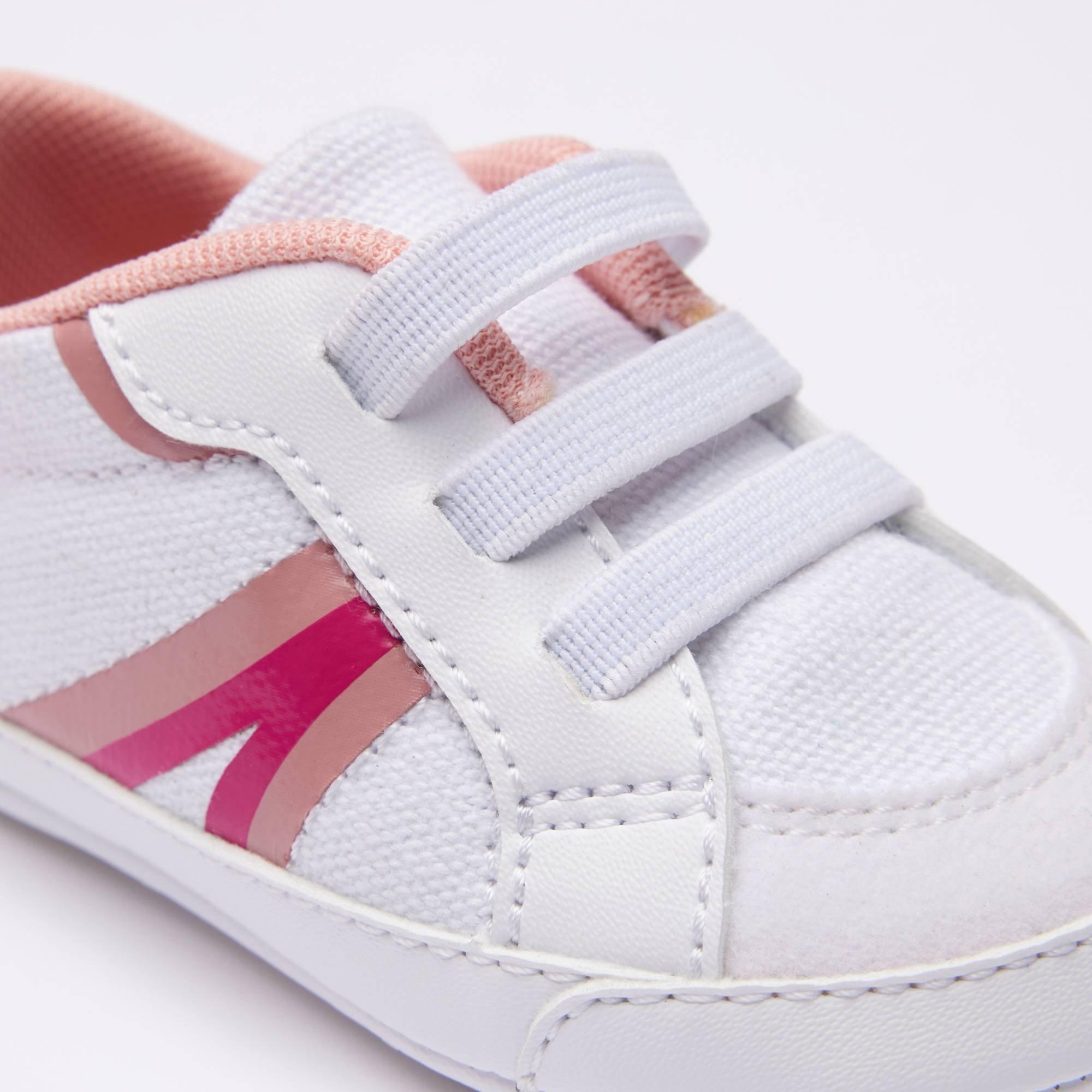 Branco/Rosa B53 - Lacoste - L004 Crib Shoes Baby - 4