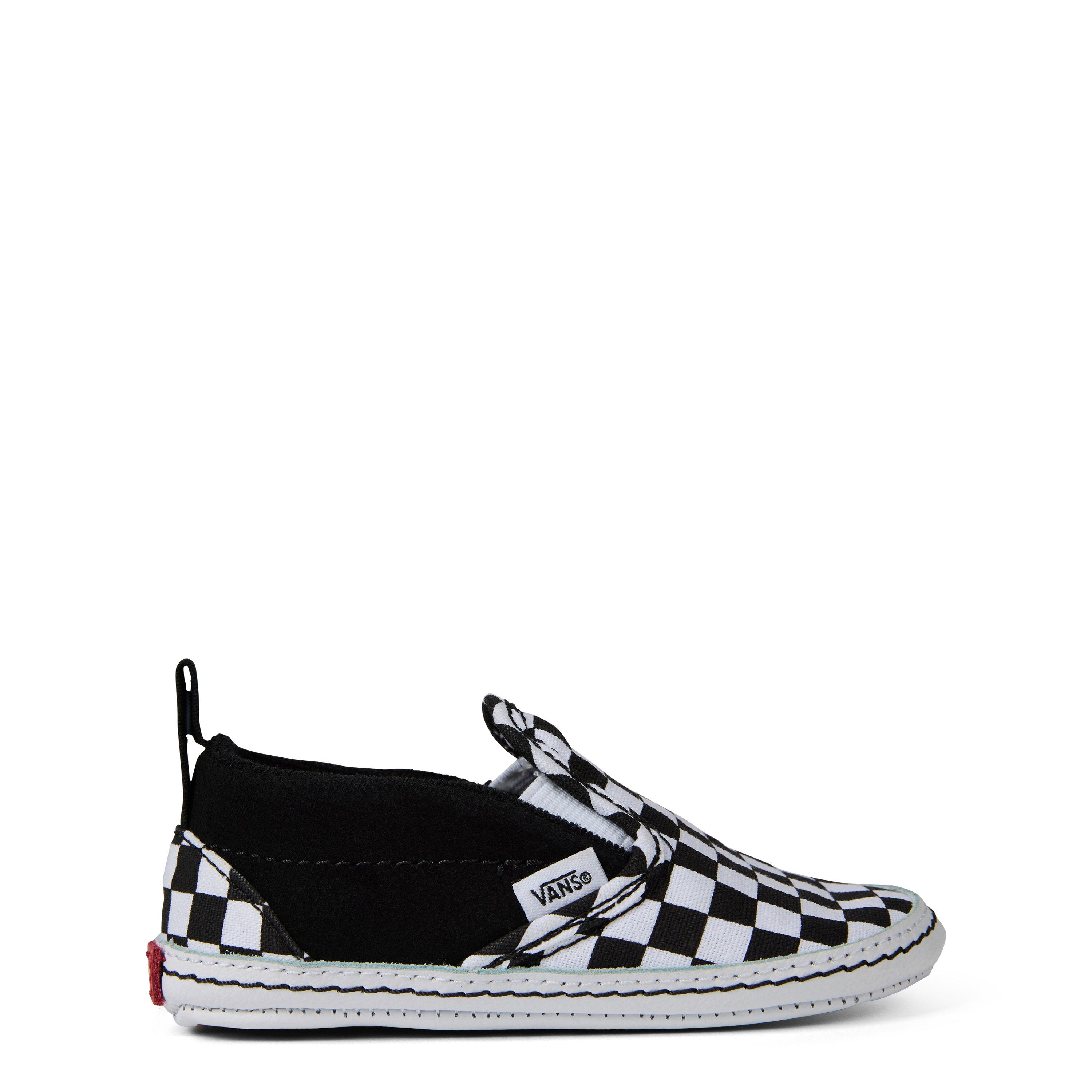 Vans Classic Slip On Checkboard Crib Trainers