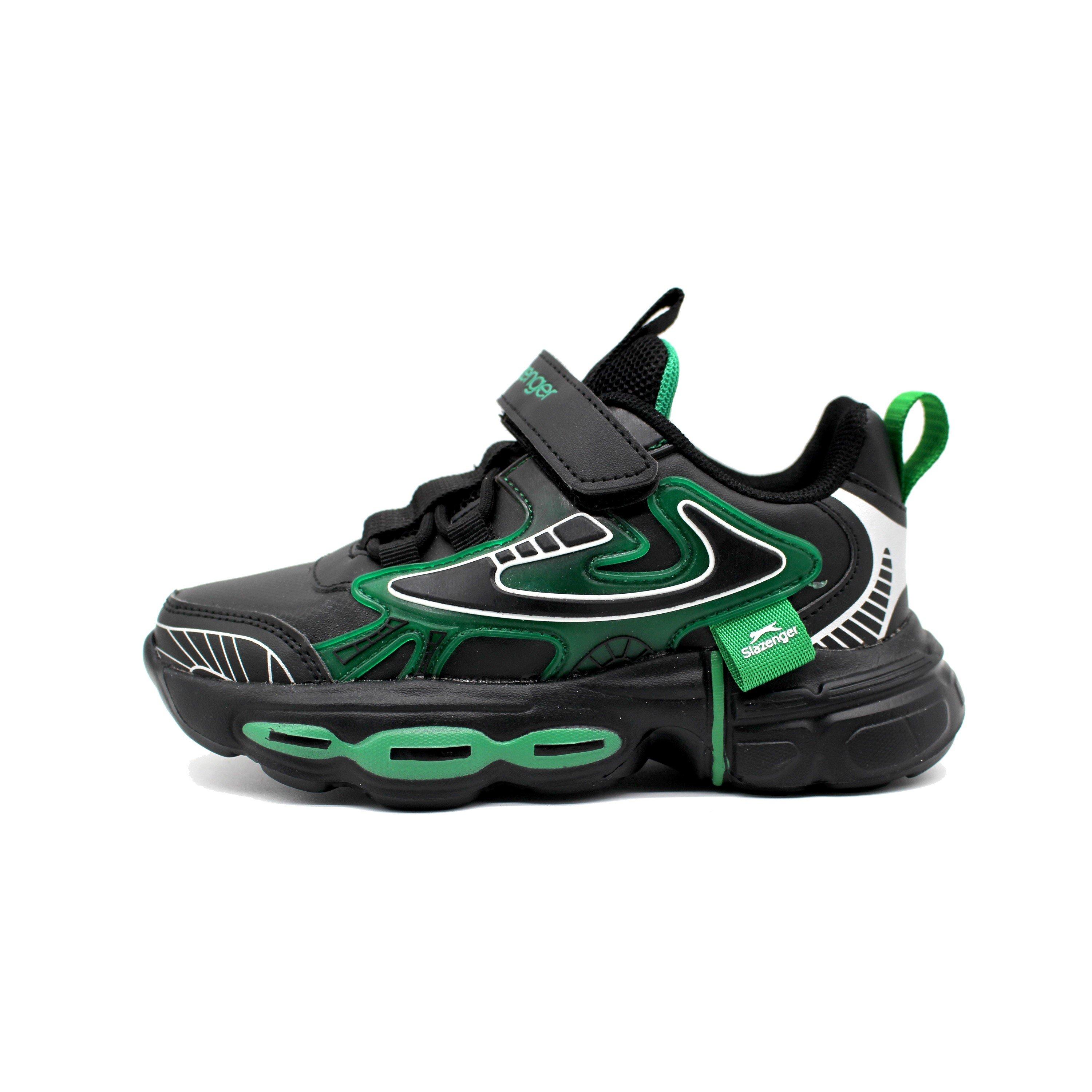 BLACK/GREEN - Slazenger - THIMBA Trainers Childrens - 2