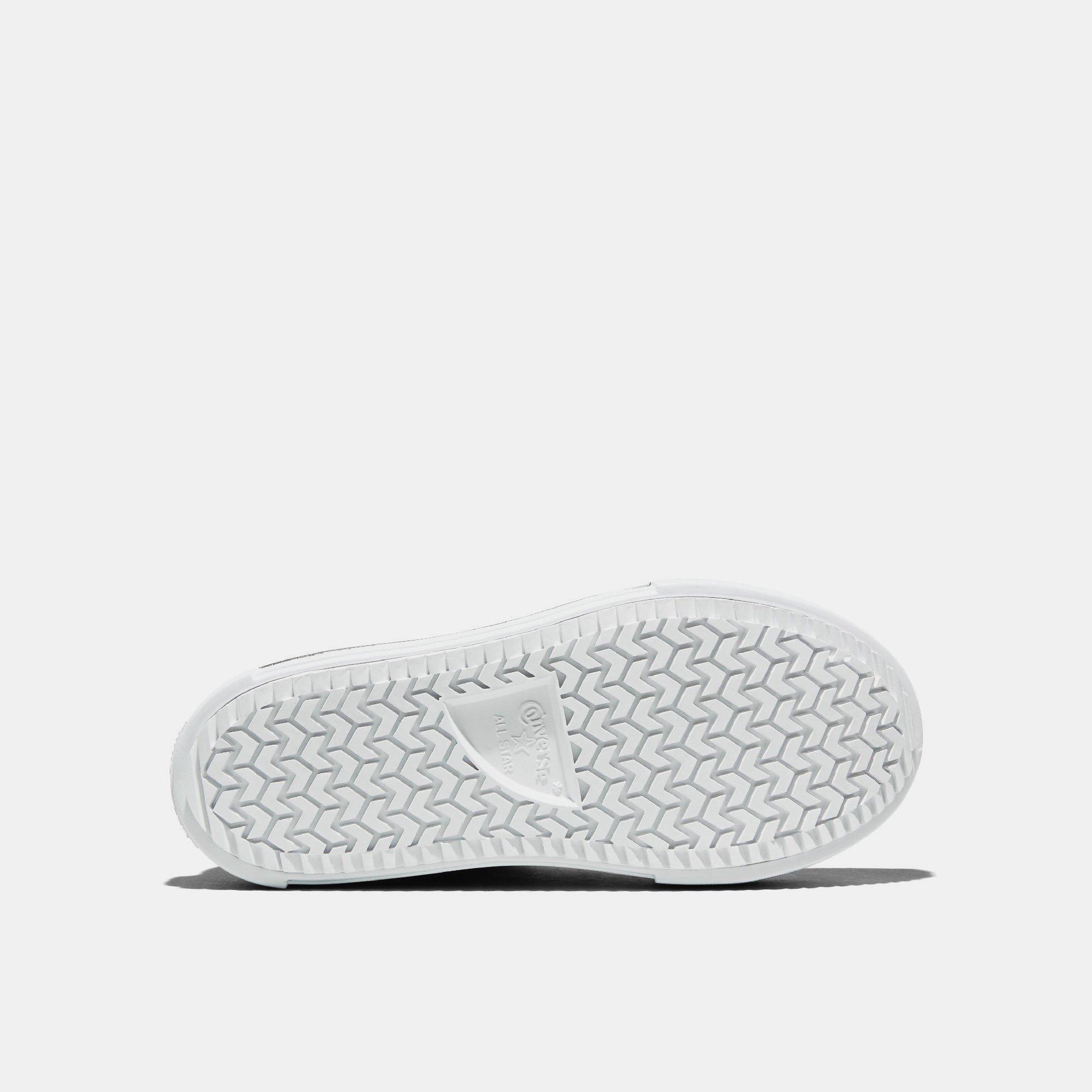 002-White/Bla - Converse - Kids' Chuck Taylor All Star Canvas High-Top Trainers - 6