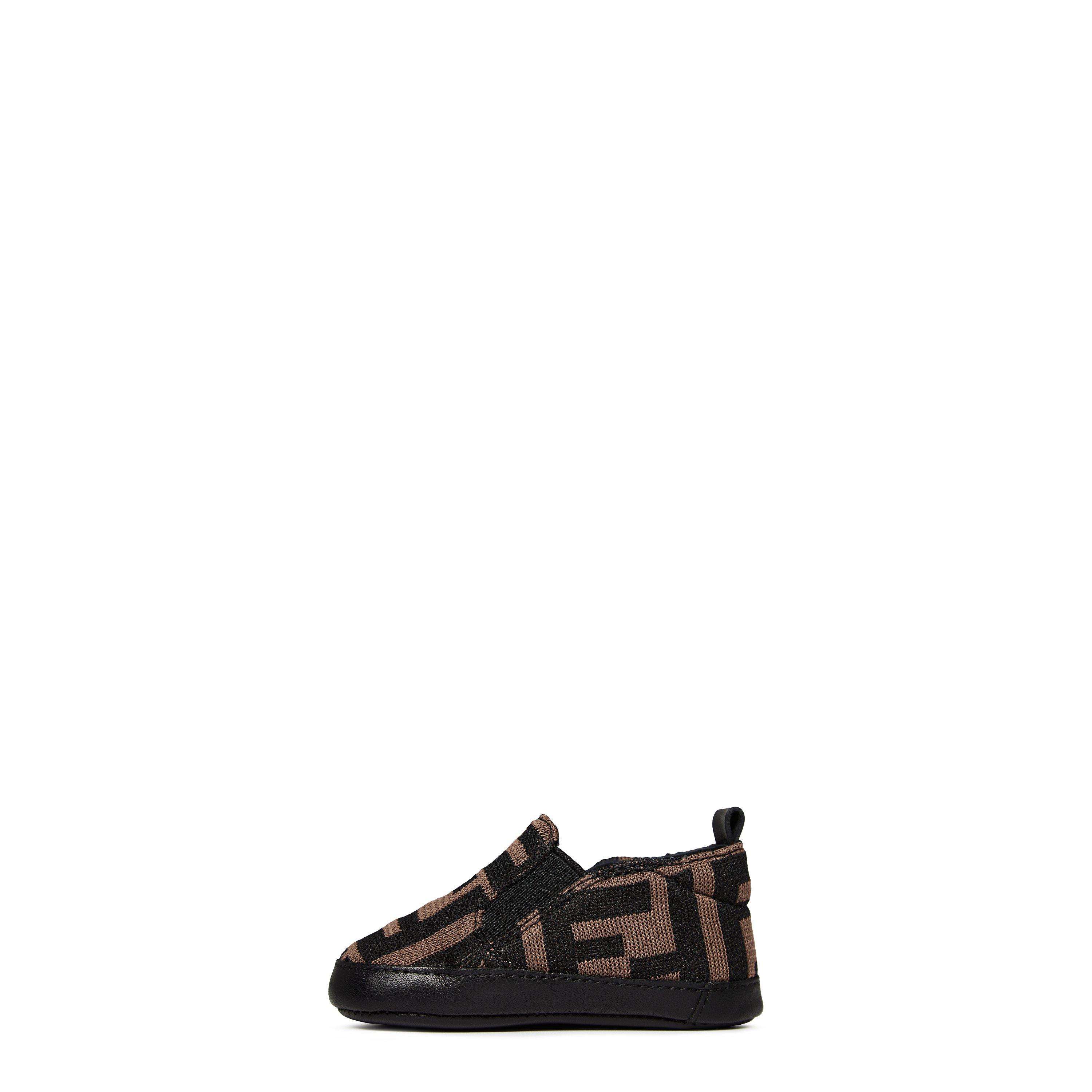 Brown F0E0X - Fendi - Ff Crib Shoes Babies - 2