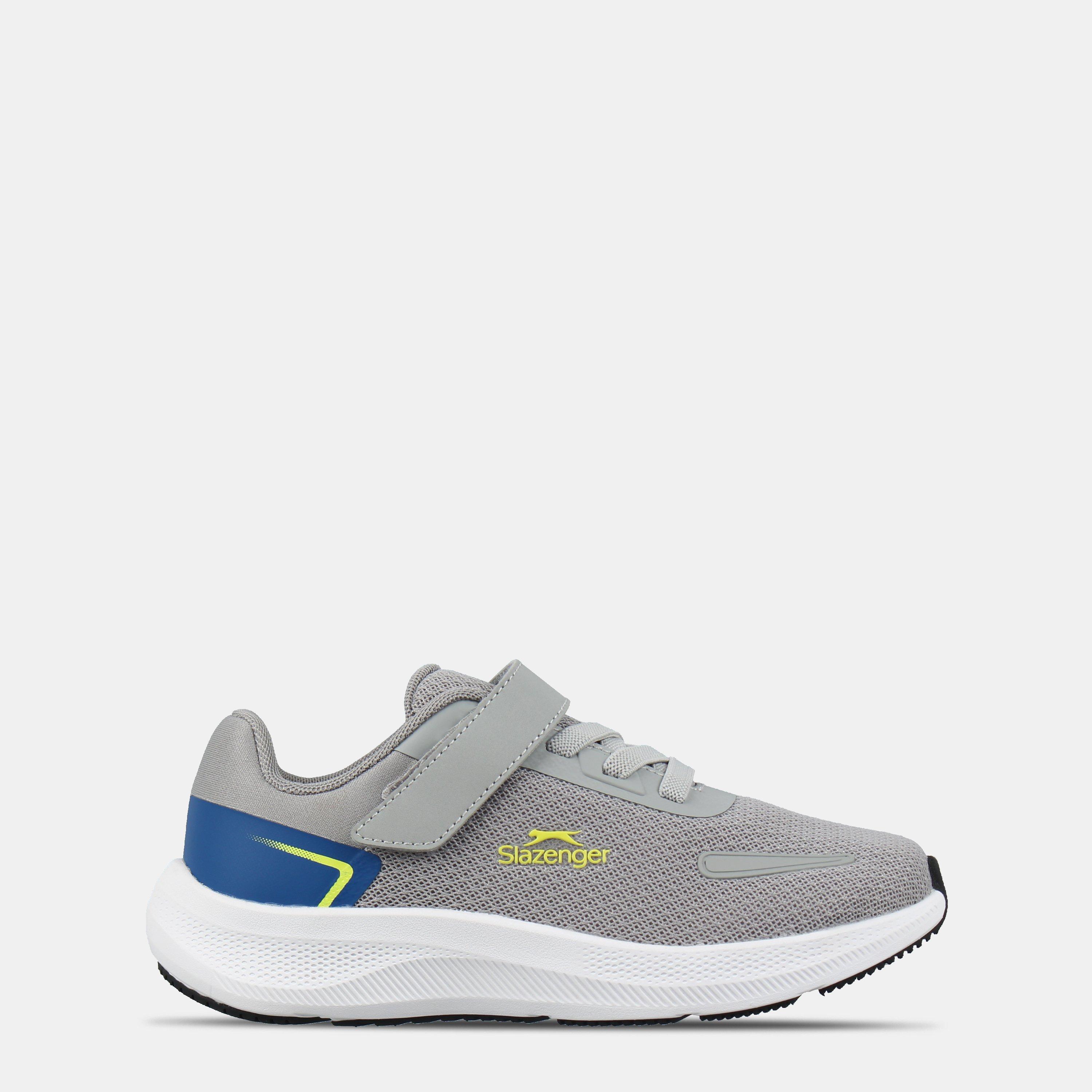 Slazenger  Kids Assent Trainer Childrens - Grey/Lime - C10 (28)