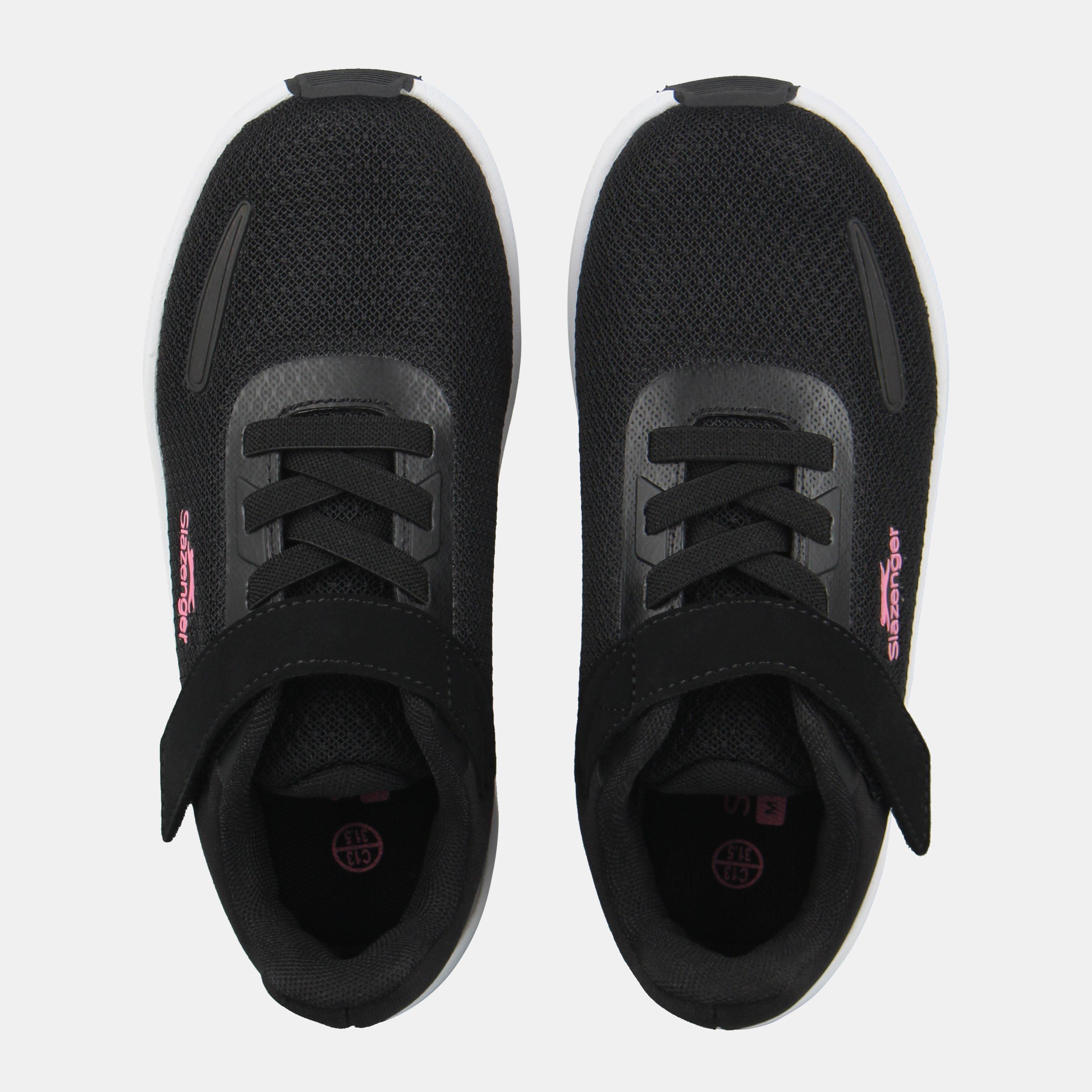 Black/Pink  - Slazenger - Assent Trainer Childrens - 4