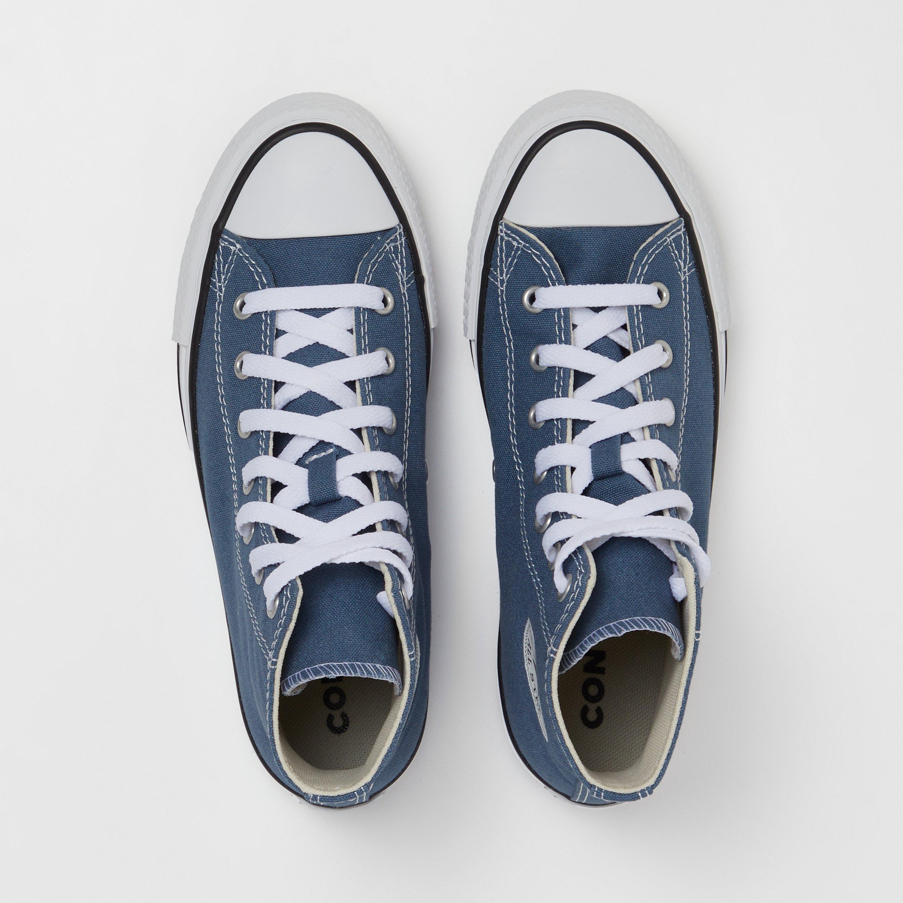 Blue 480 - Converse - Canvas High-Top Trainers - 4