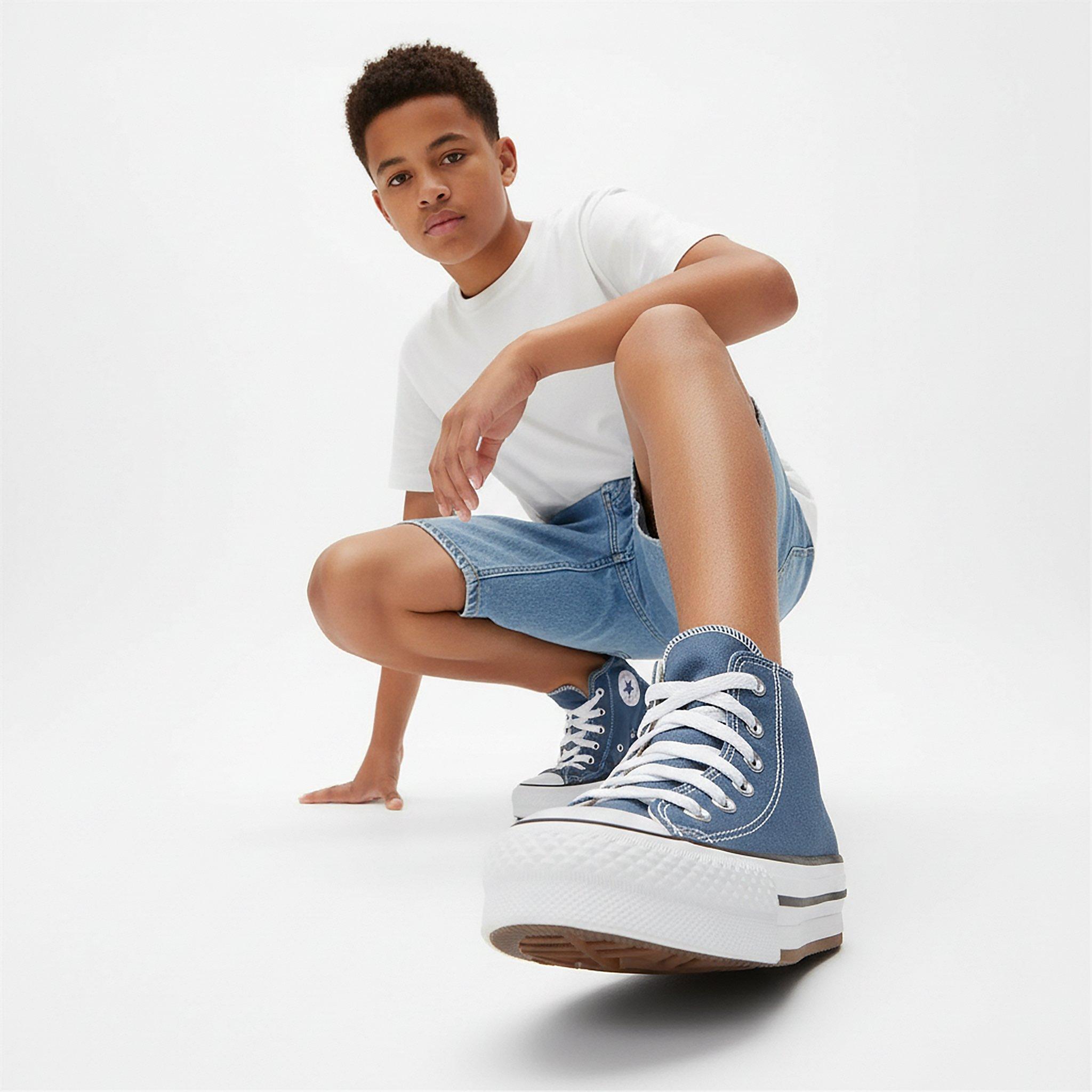 Blue 480 - Converse - Canvas High-Top Trainers - 5