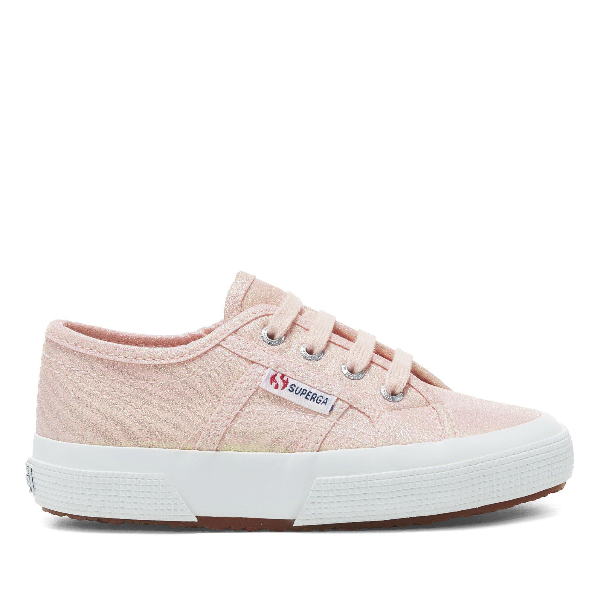 Superga  Kids 2750 Canvas Trainers - Pink Ish Irid - C12.5(31)