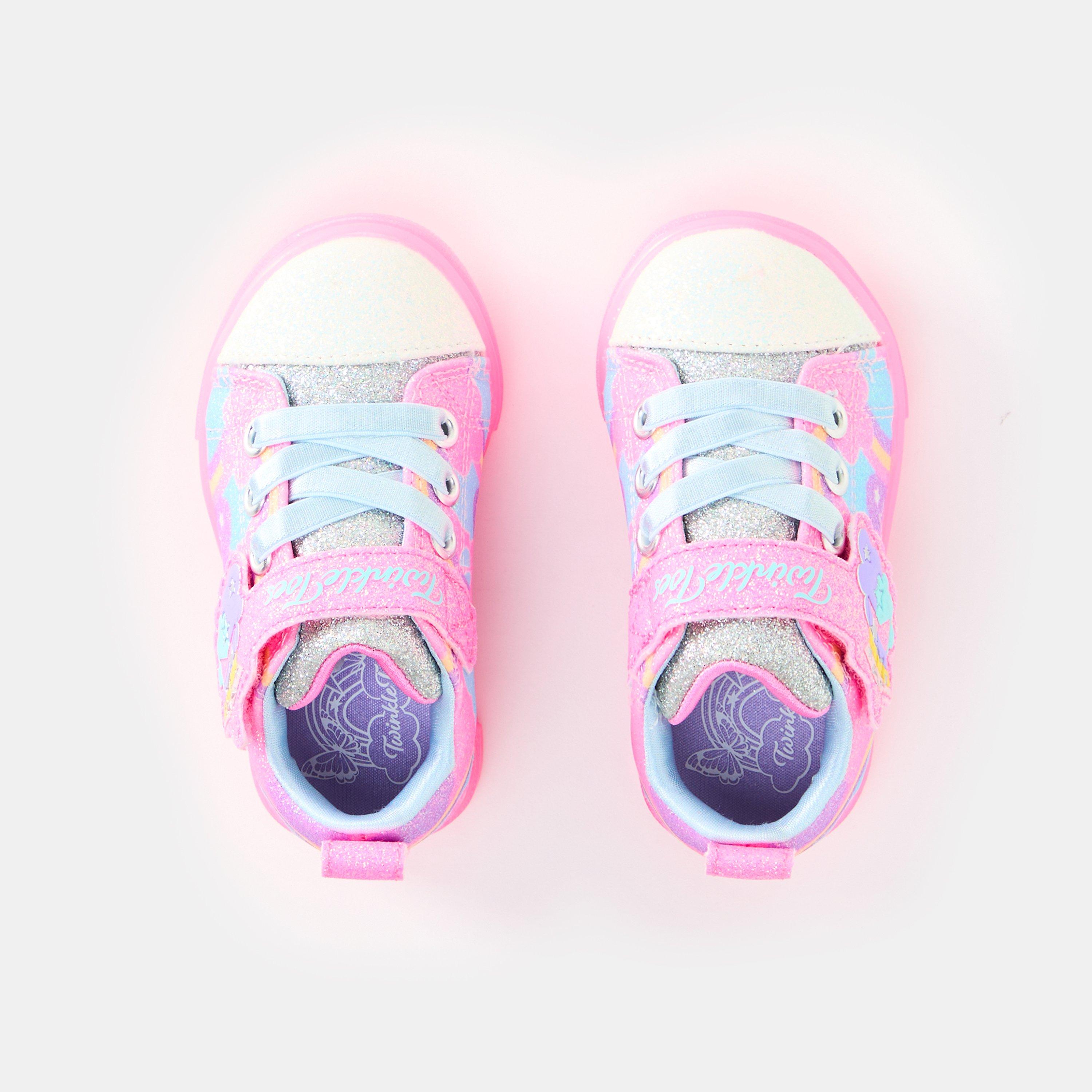 Rosa - Skechers - Twinkle Ice Canvas Trainers - 6