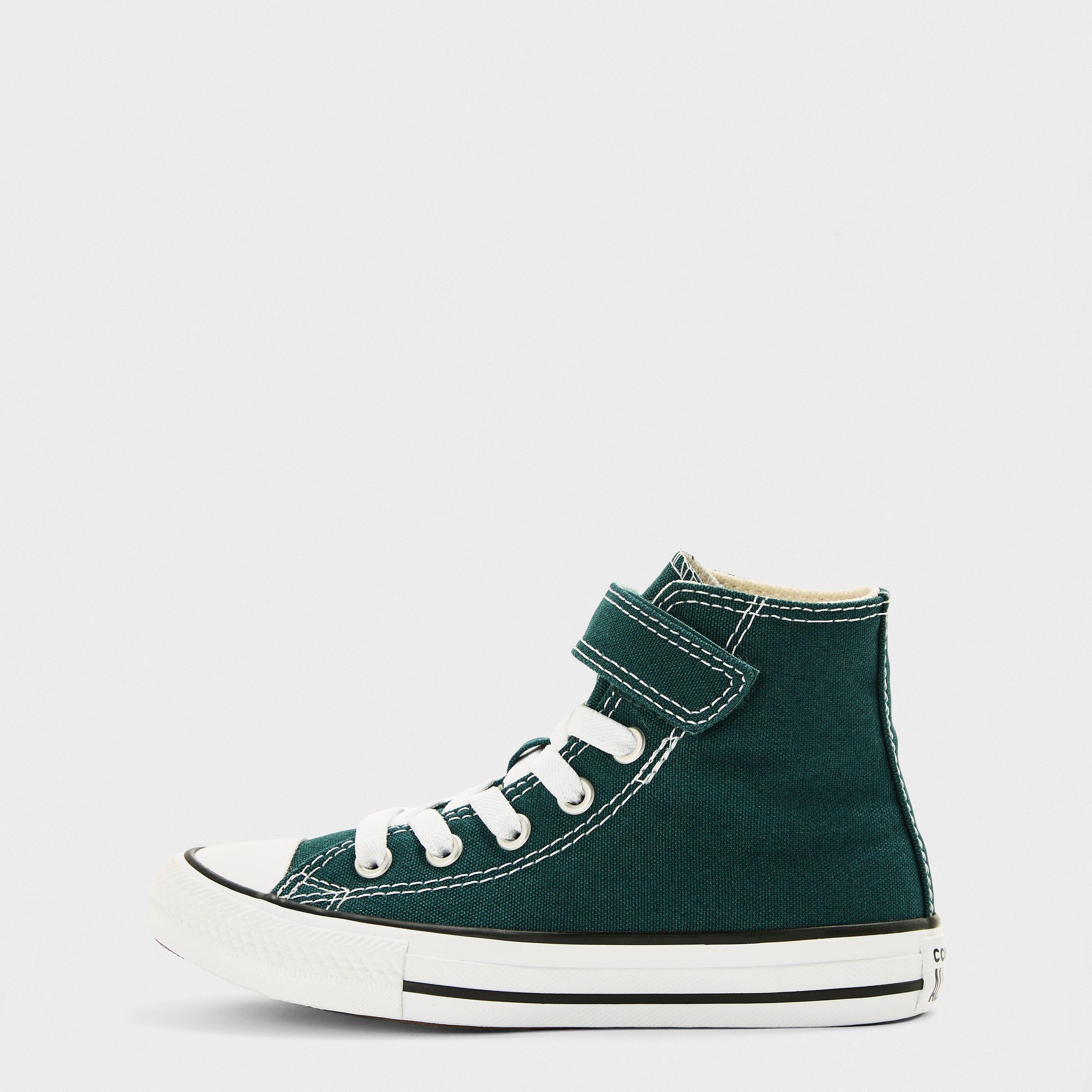 Darkly Jade - Converse - Kids' Canvas High-Top Trainers - 2