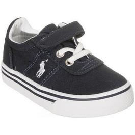 Polo Ralph Lauren Hanford Canvas Low Trainers Childrens