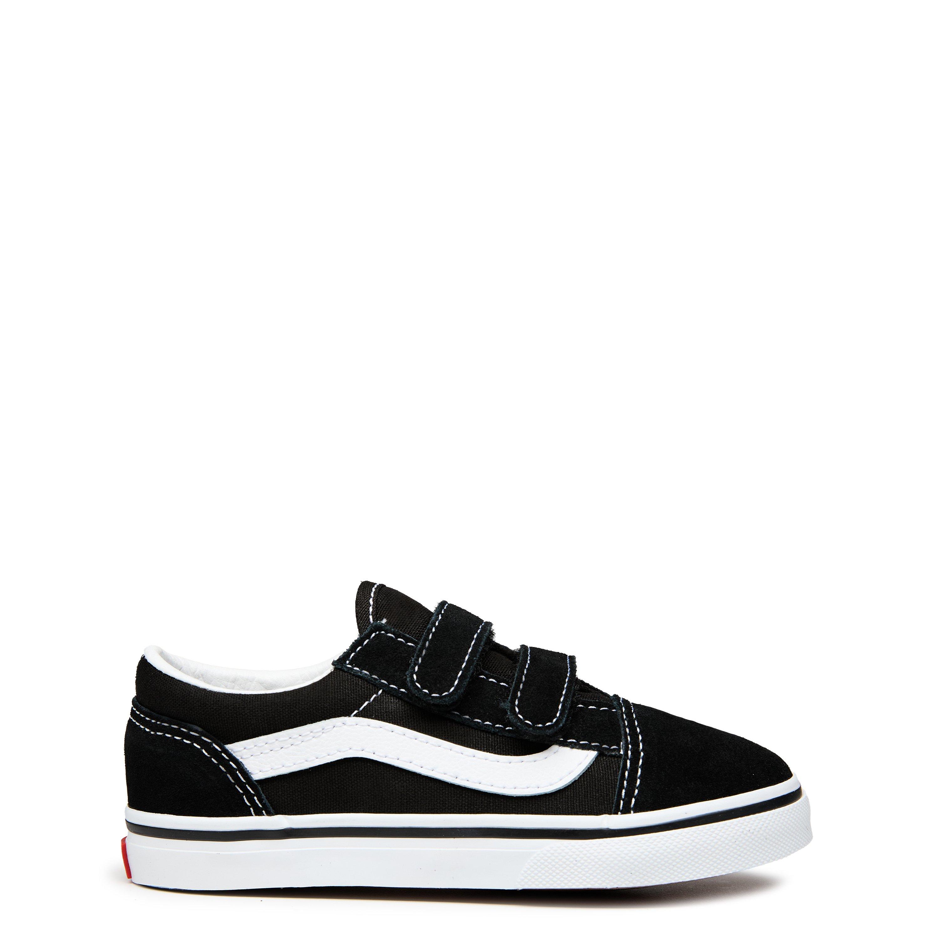 Black/White - Vans - Old Skool Velcro Shoes Infants - 1
