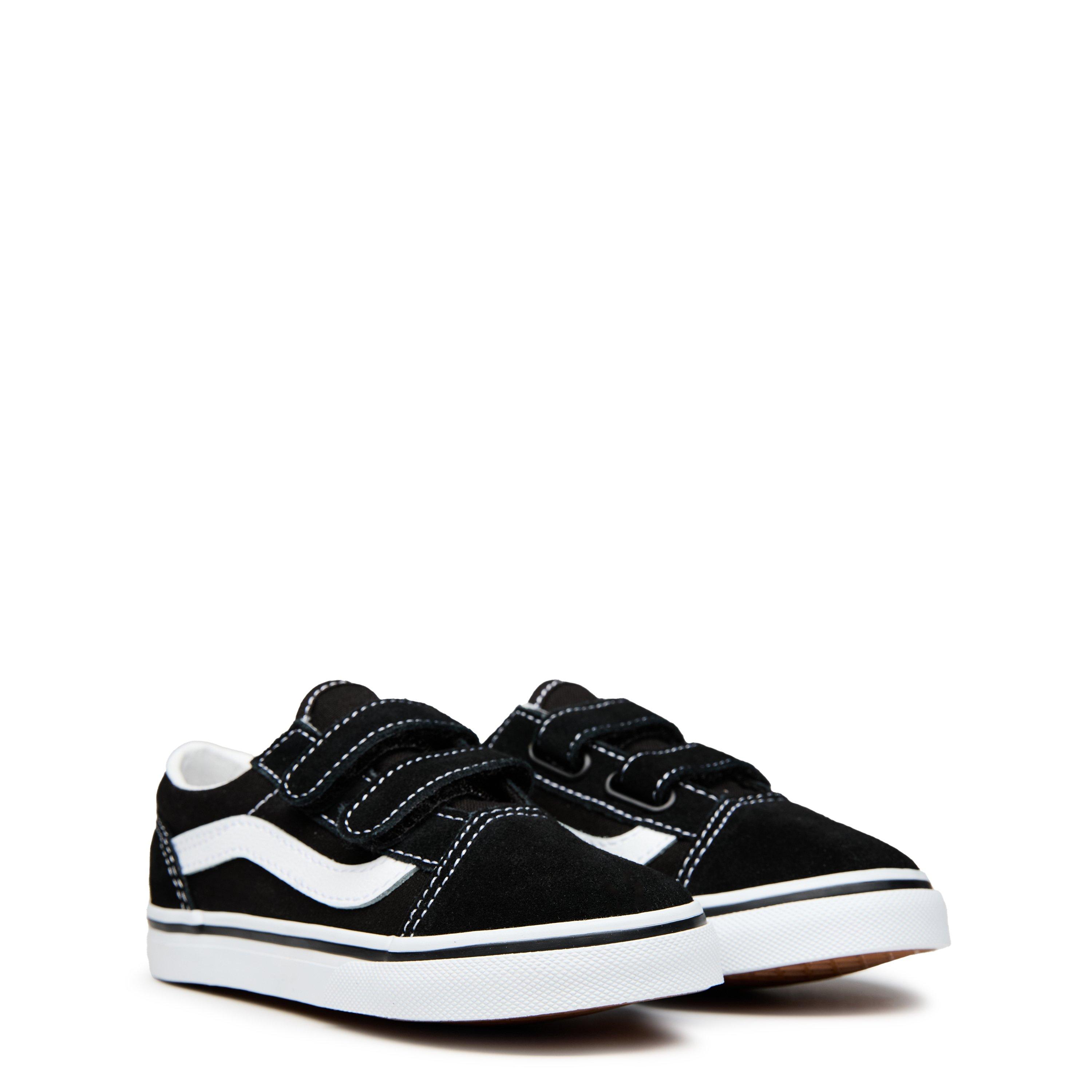 Black/White - Vans - Old Skool Velcro Shoes Infants - 3