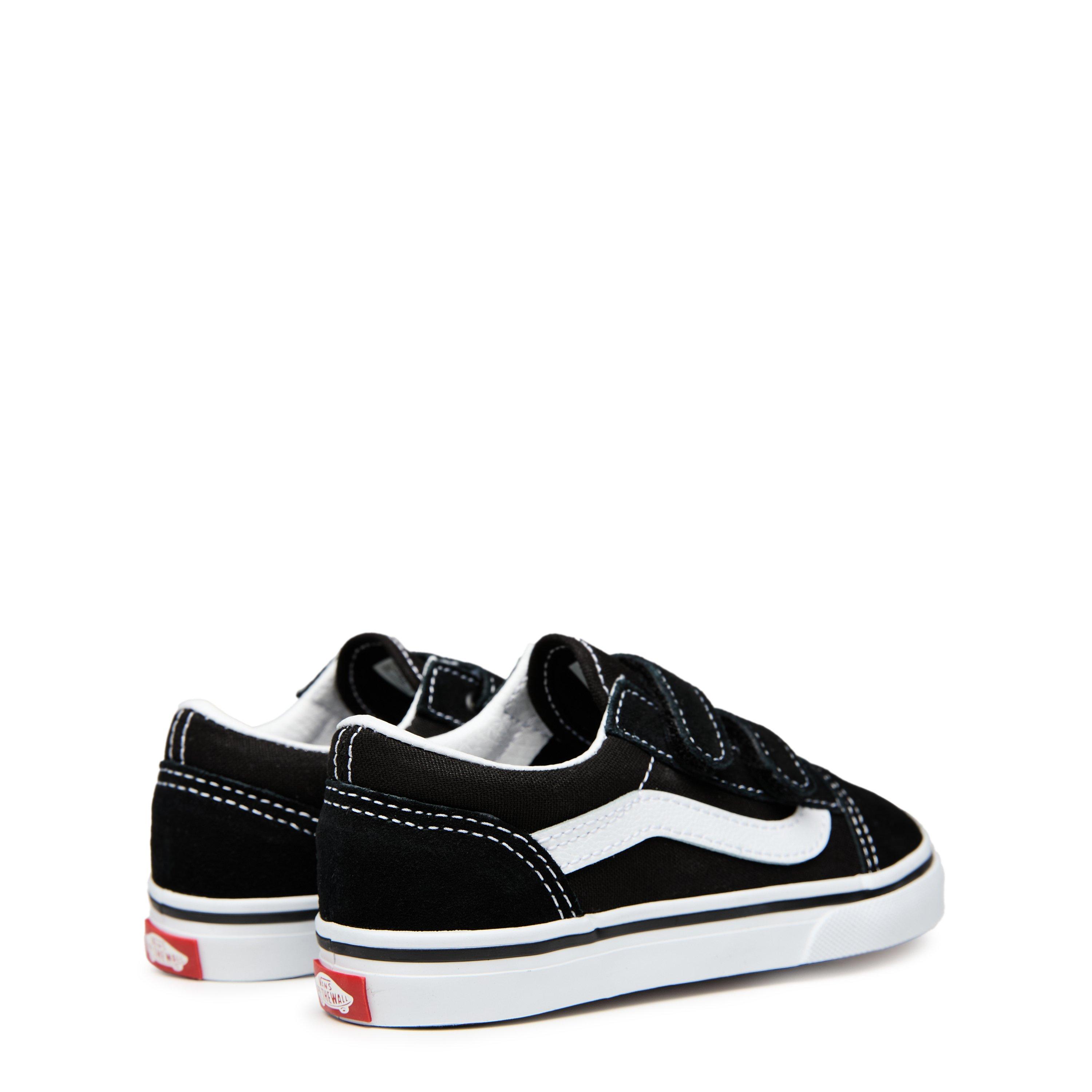 Black/White - Vans - Old Skool Velcro Shoes Infants - 4