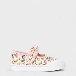 Vans Mary Jane Romantic Floral Pink/Mult Canvas Trainers Unisex Kids