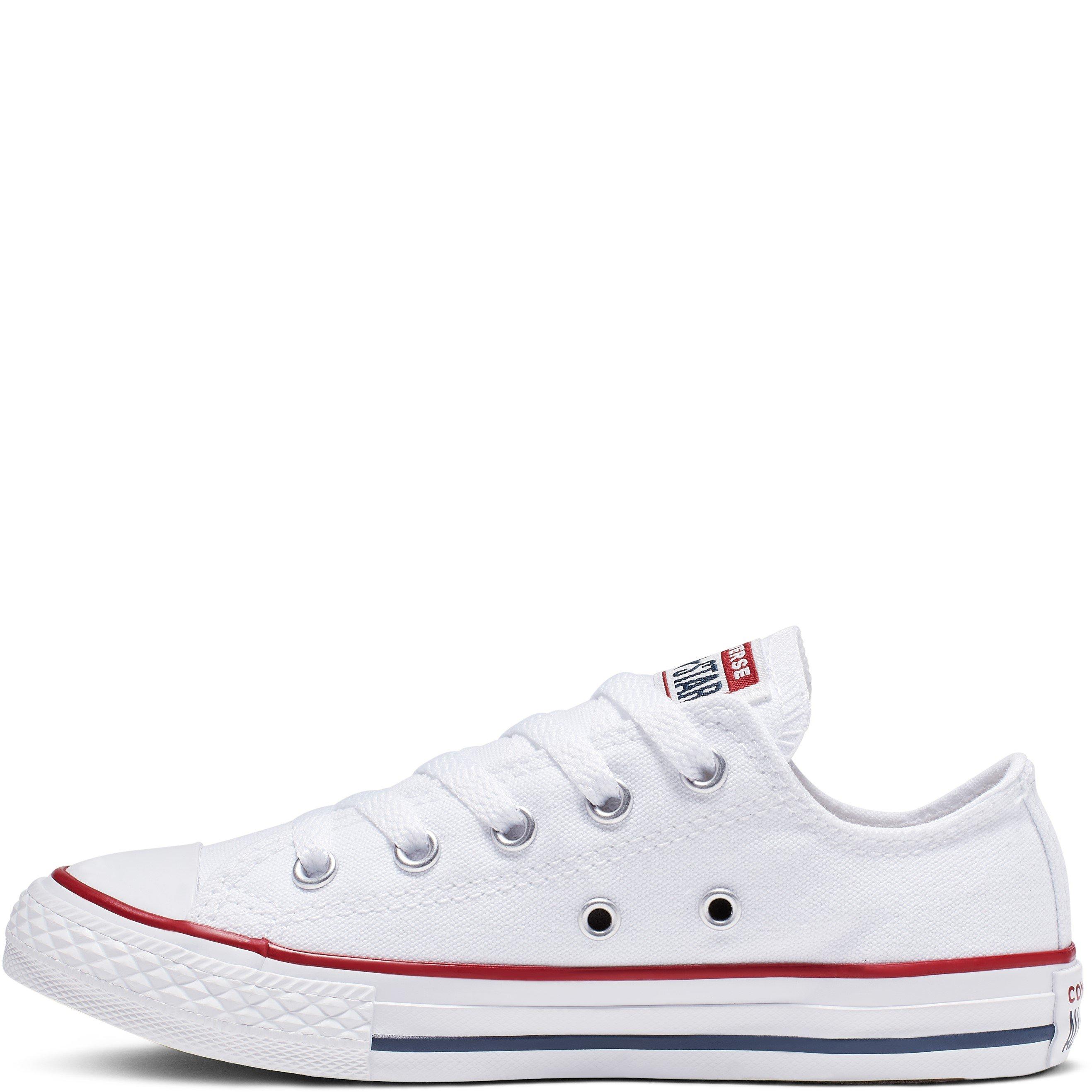 White 102 - Converse - Chuck Taylor Ox Infants Trainers - 4