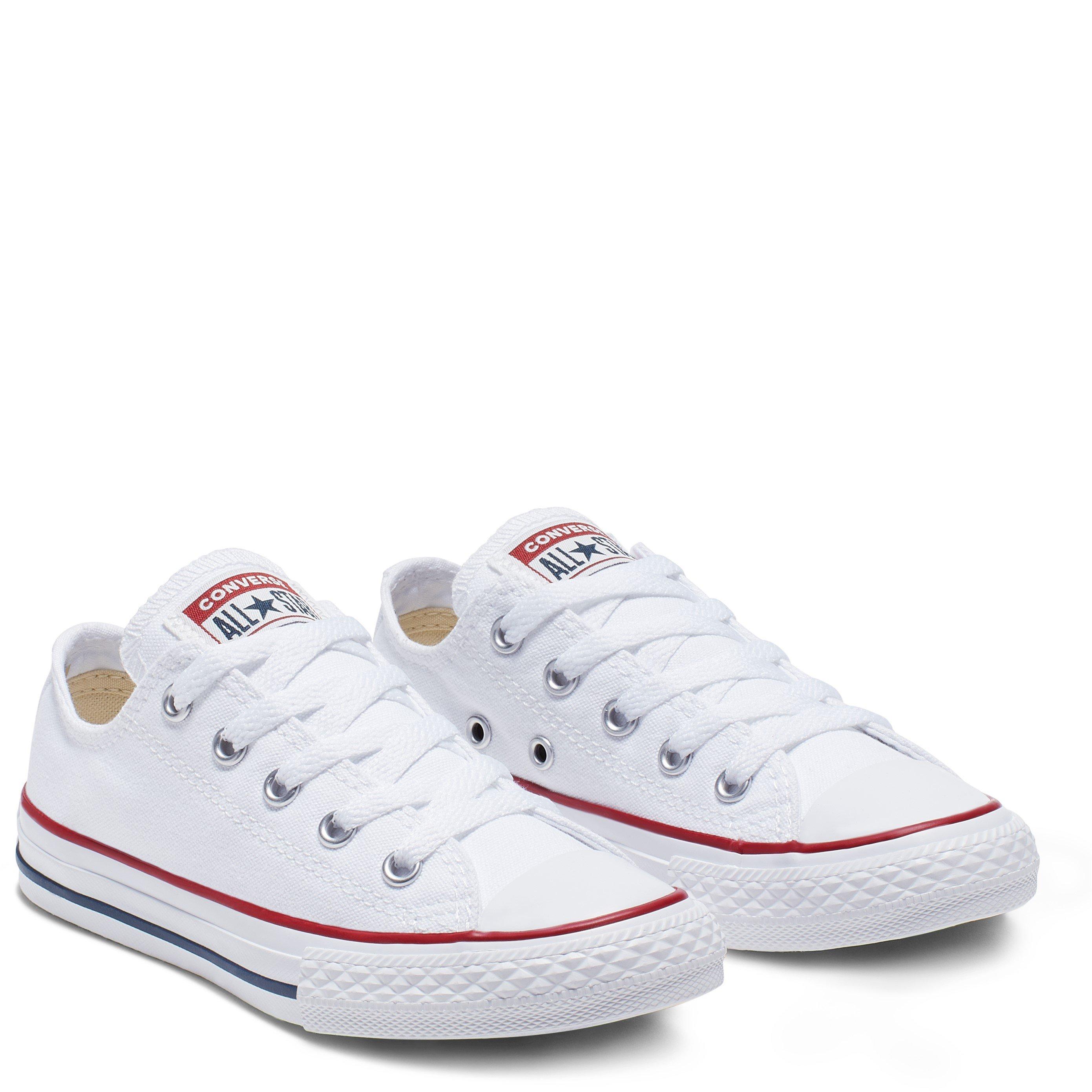 White 102 - Converse - Chuck Taylor Ox Infants Trainers - 5