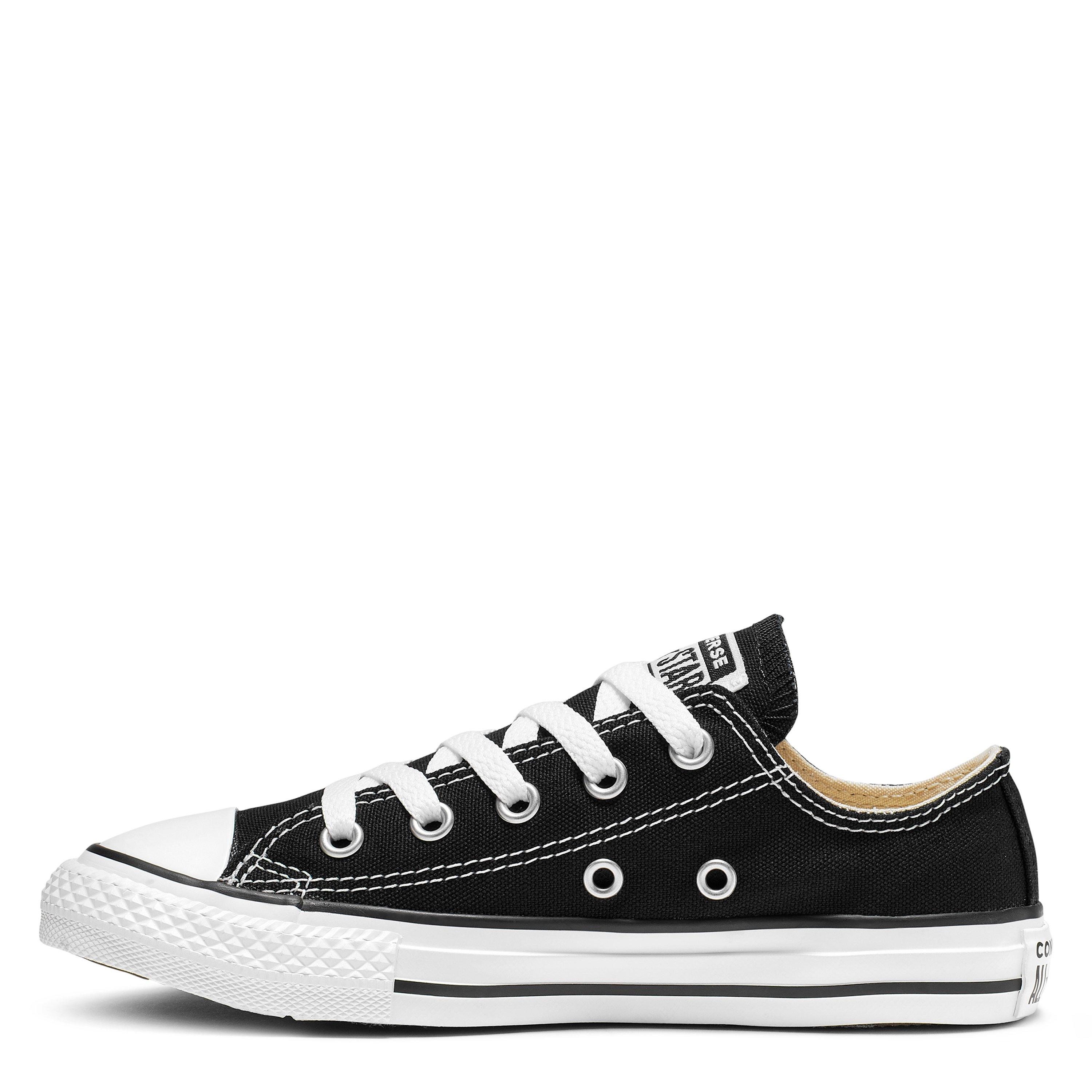 Black 001 - Converse - Chuck Taylor Ox Infants Trainers - 4