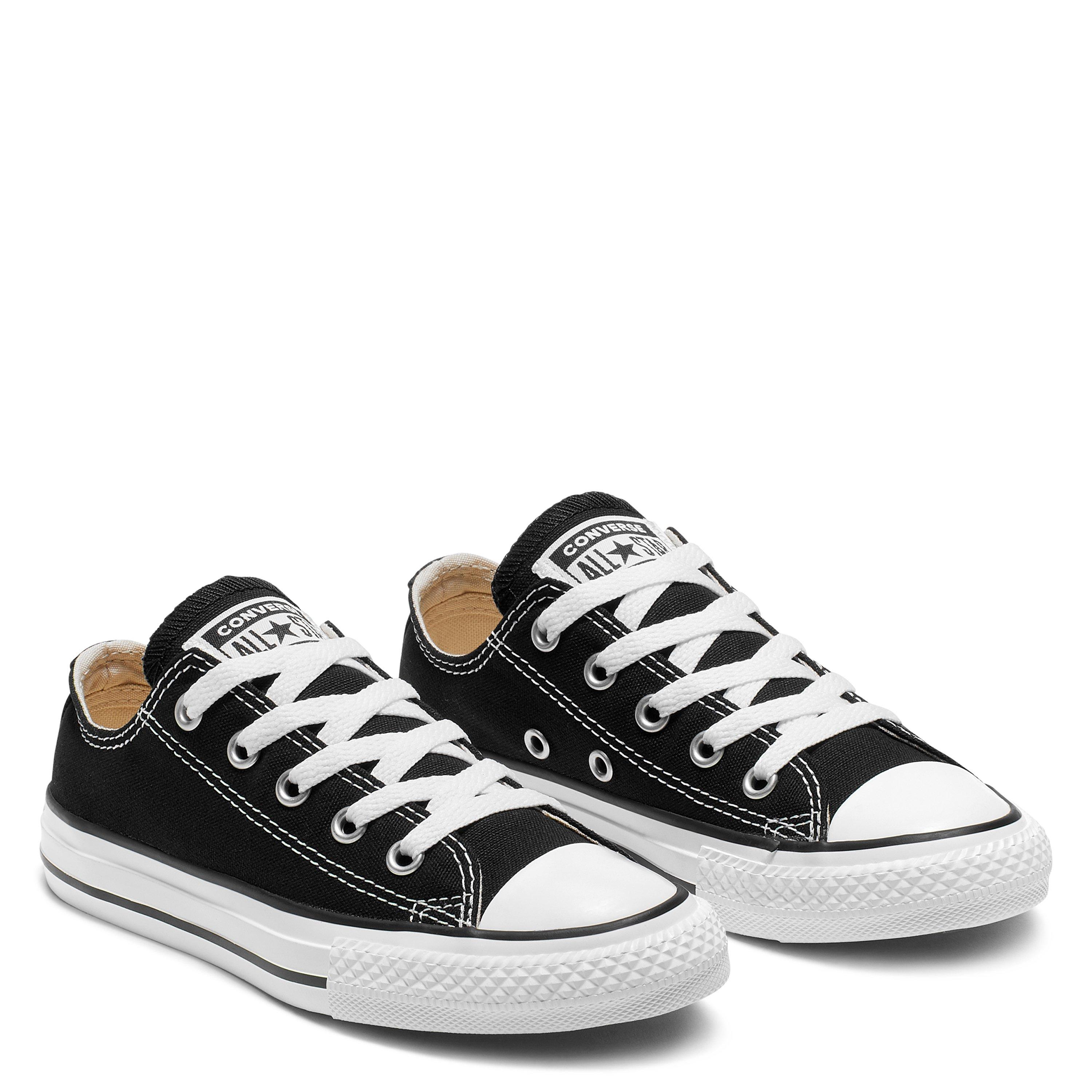 Black 001 - Converse - Chuck Taylor Ox Infants Trainers - 5