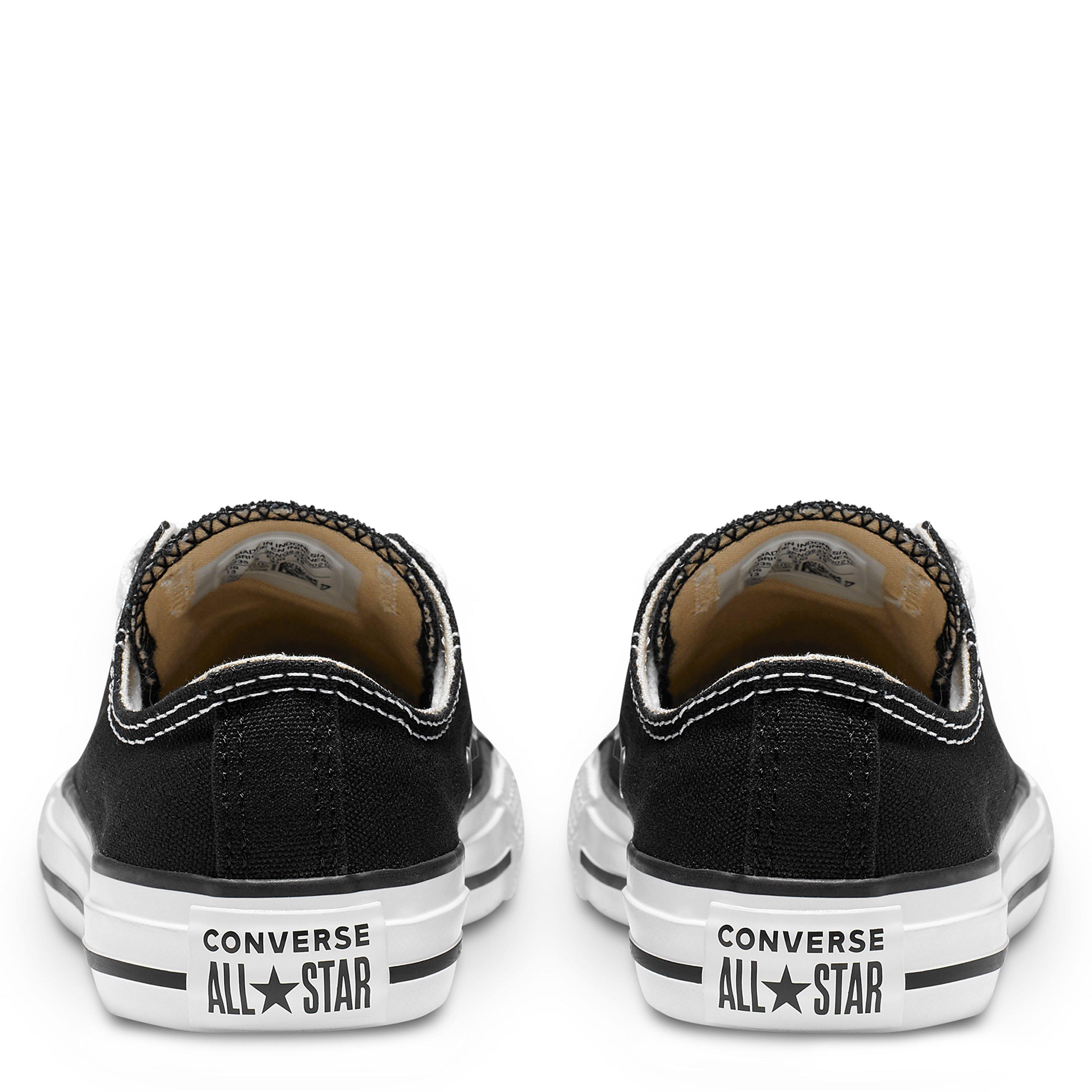 Black 001 - Converse - Chuck Taylor Ox Infants Trainers - 6