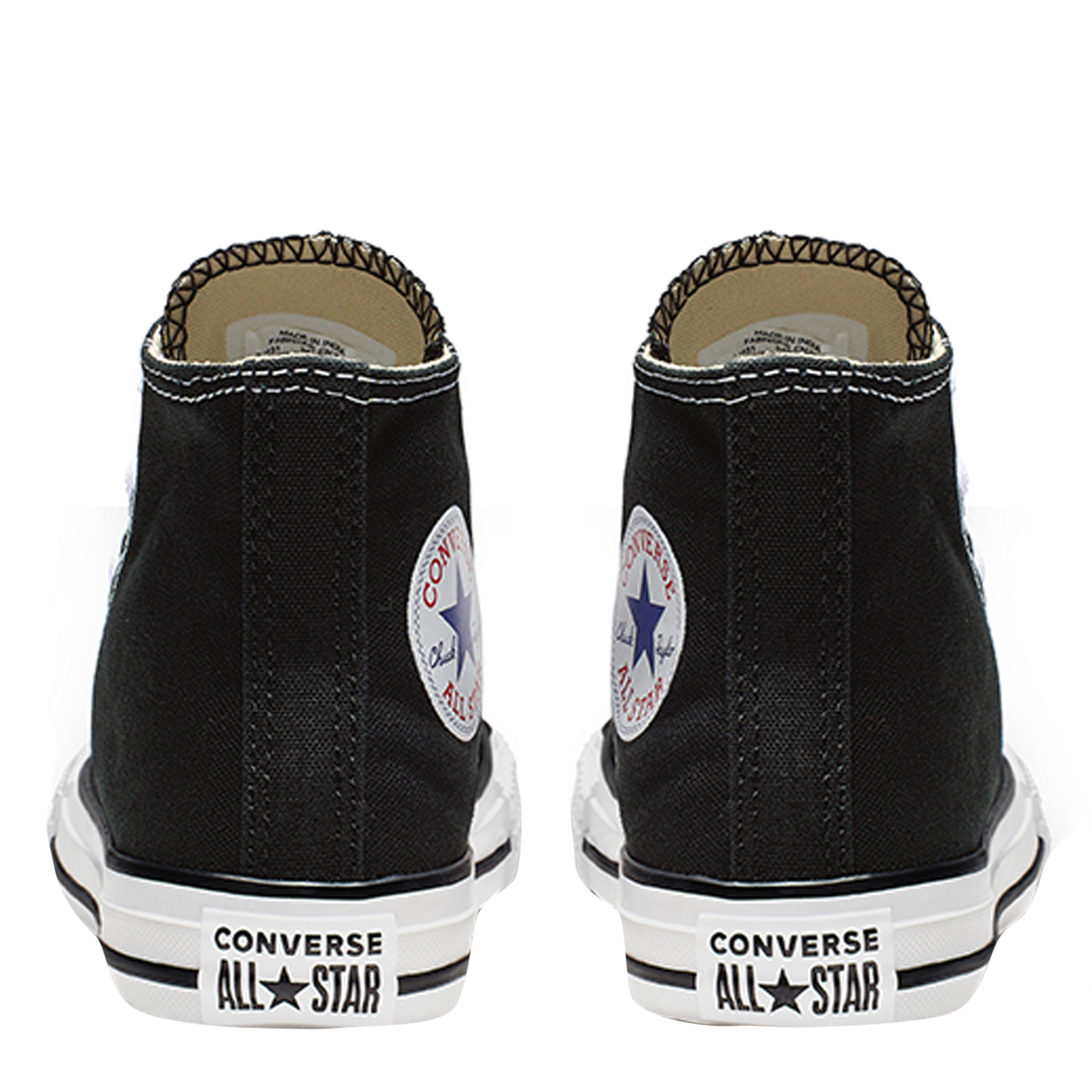 Black 001 - Converse - Chuck Hi Top Trainers - 7