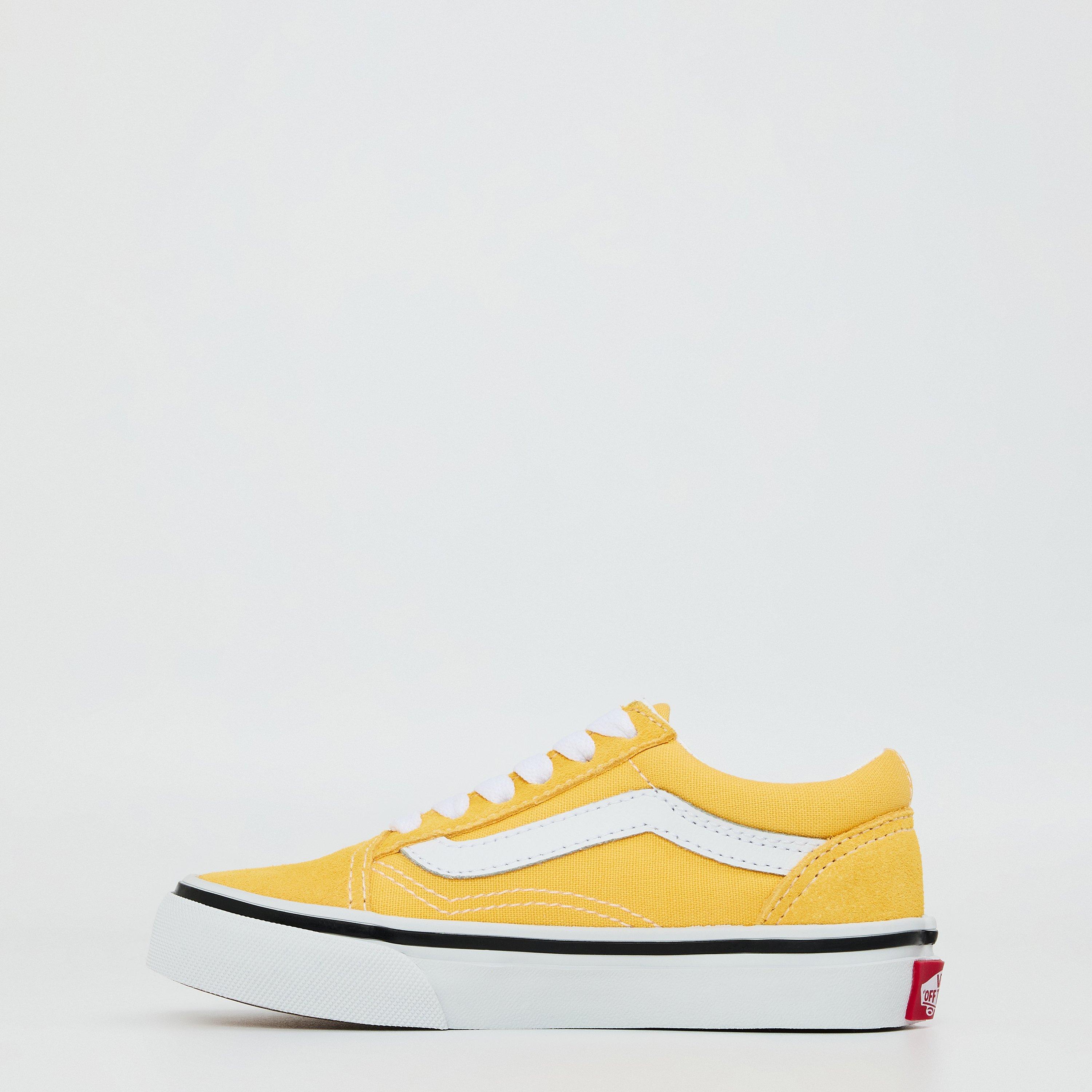 Banana Cream - Vans - Kids' Old Skool Daisies Black/True White Canvas Low Trainers - 2